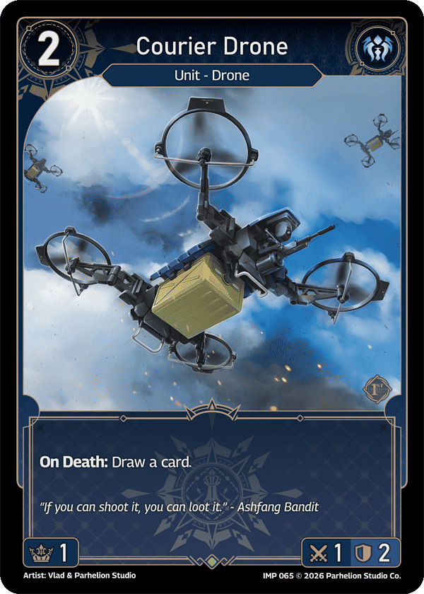 Courier Drone — Imperion 1st Ed — Echoes of Astra
