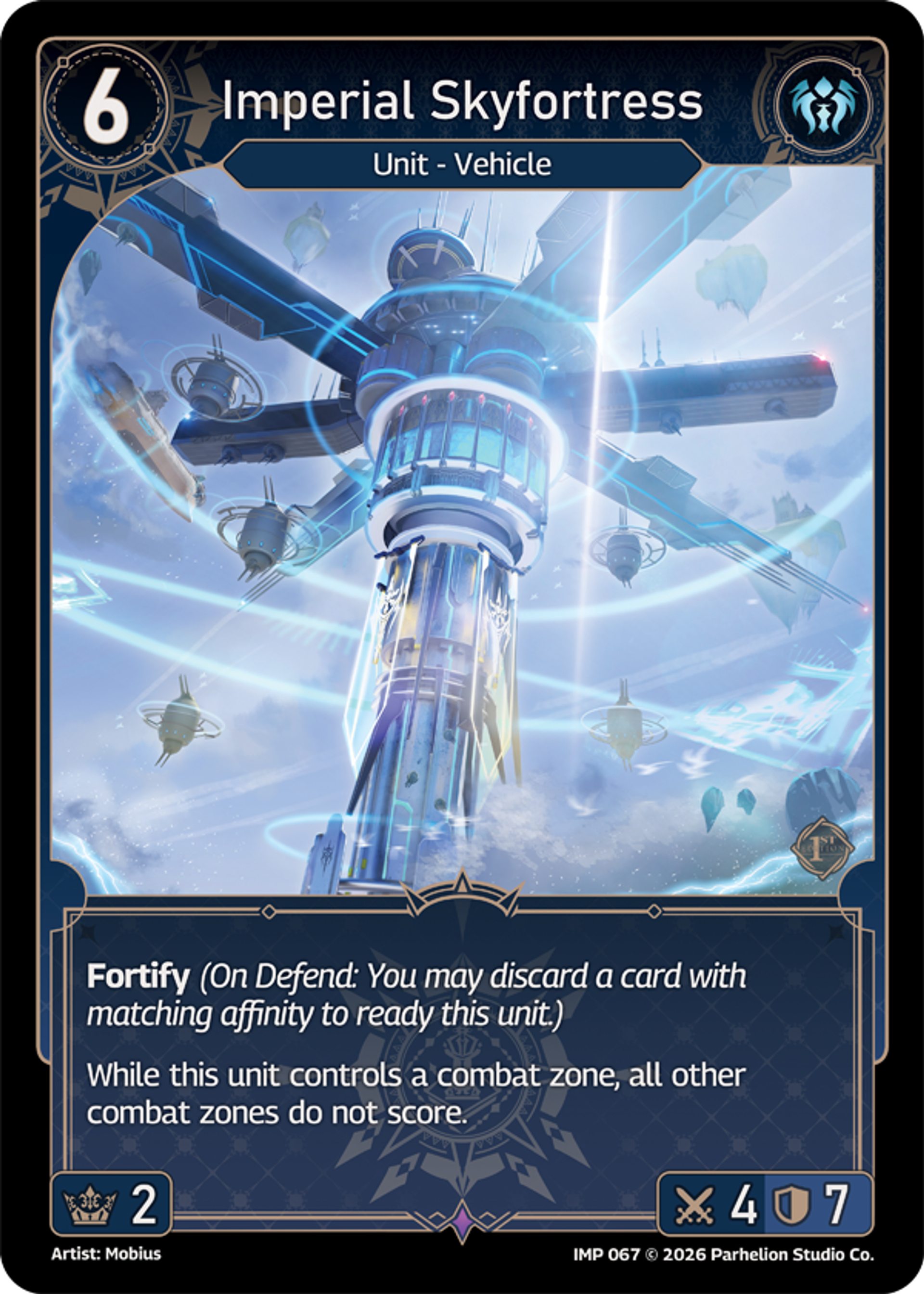 Imperial Skyfortress — Imperion 1st Ed — Echoes of Astra