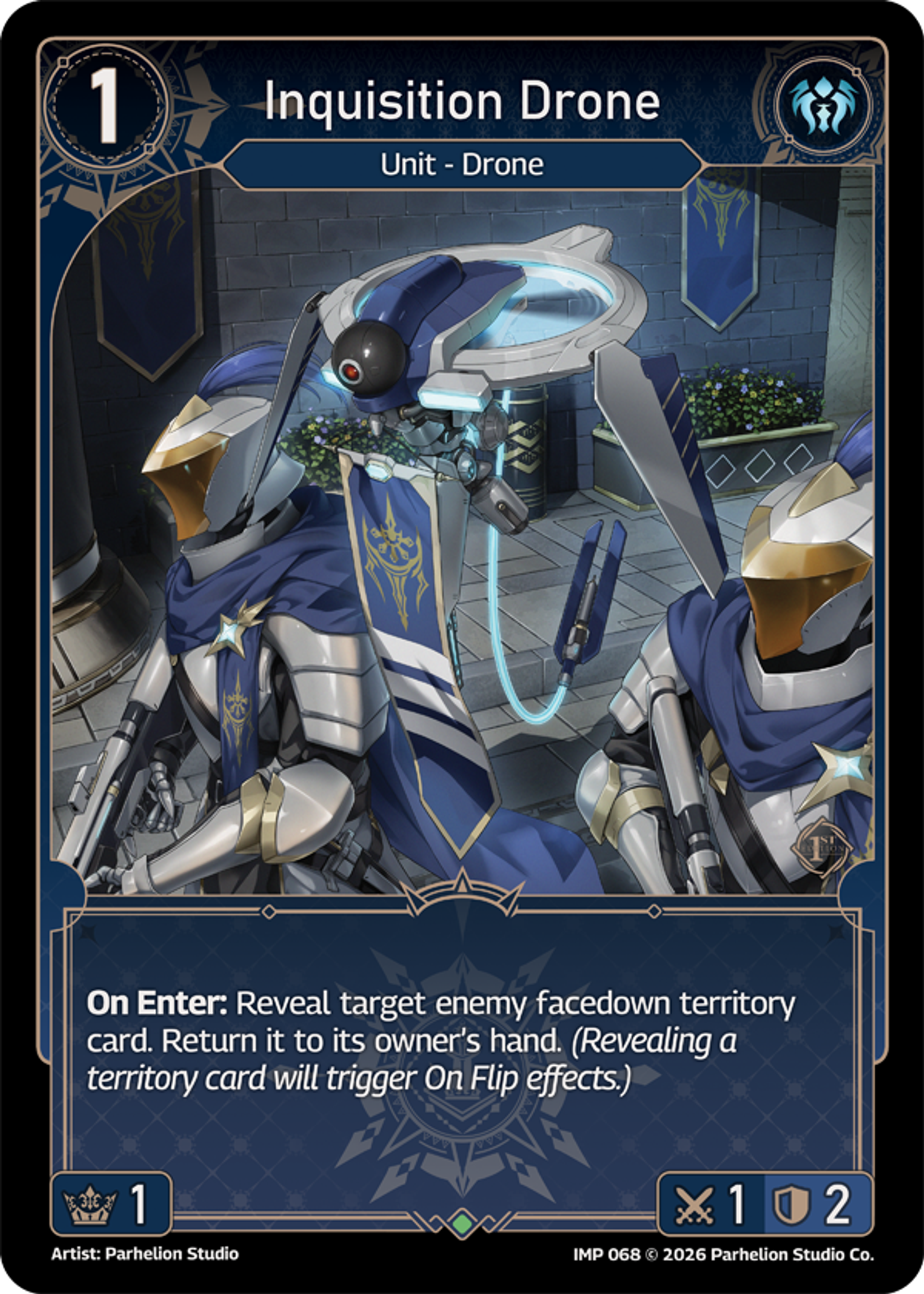 Inquisition Drone — Imperion 1st Ed — Echoes of Astra