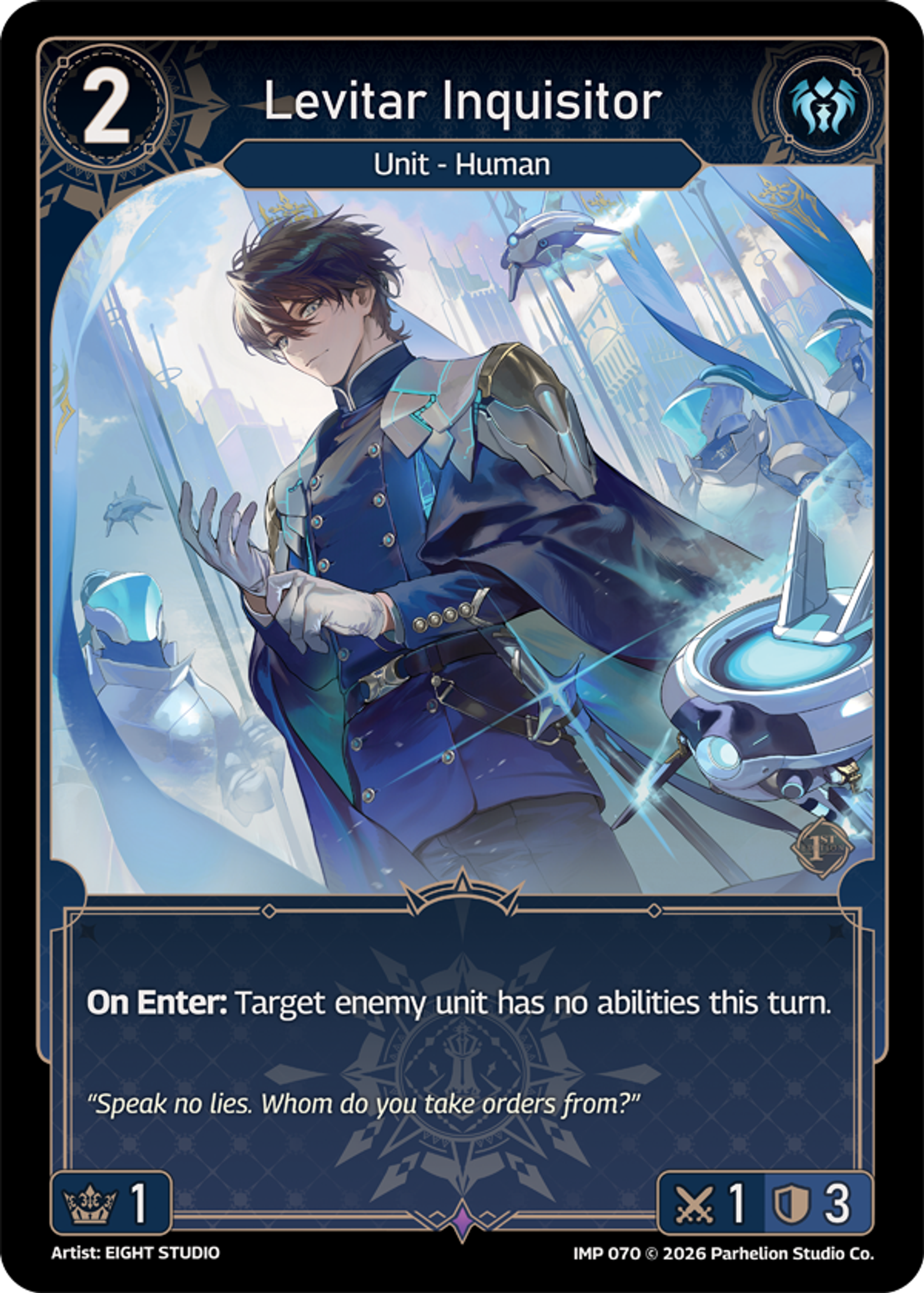 Levitar Inquisitor — Imperion 1st Ed — Echoes of Astra