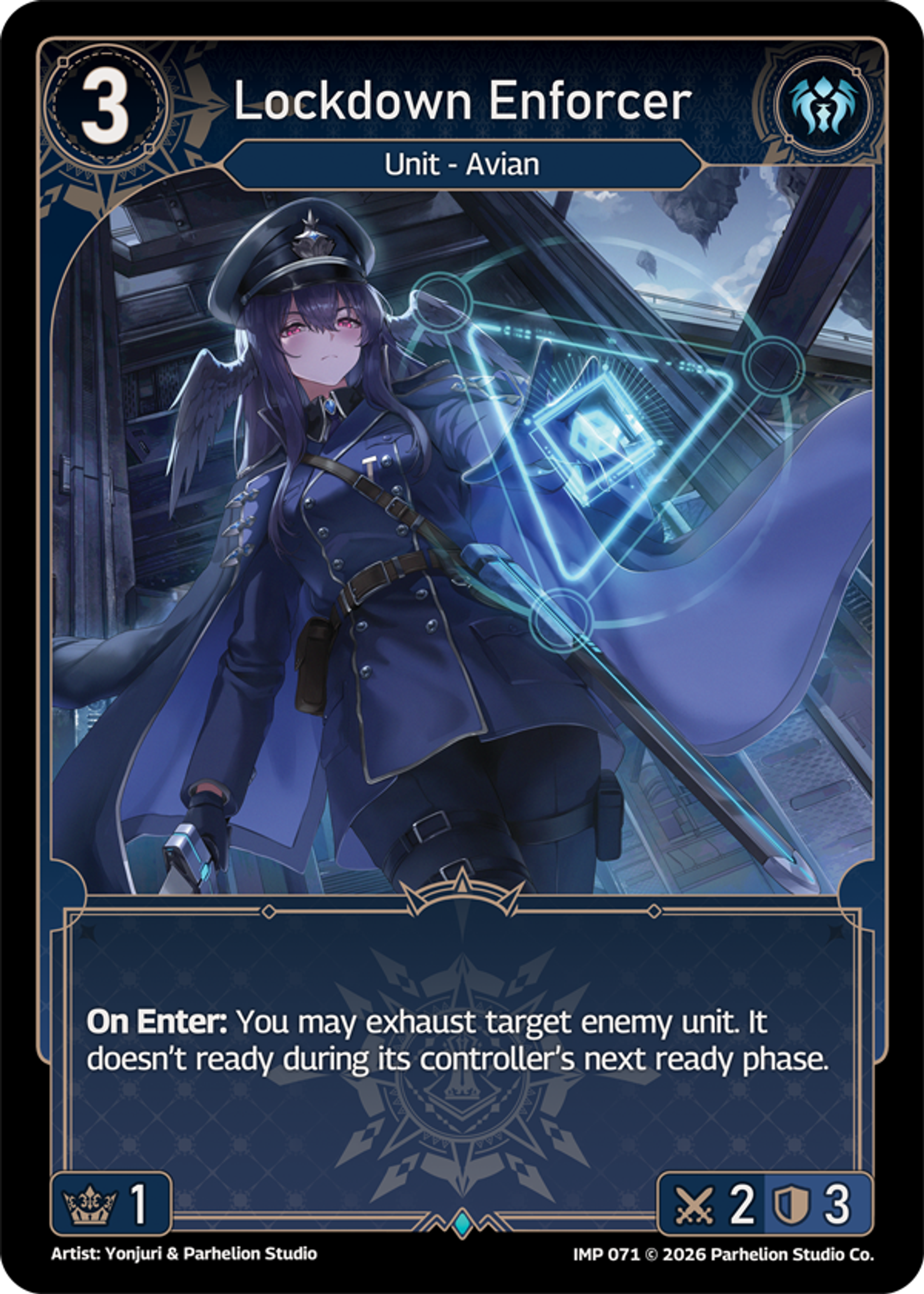 Lockdown Enforcer — Imperion — Echoes of Astra