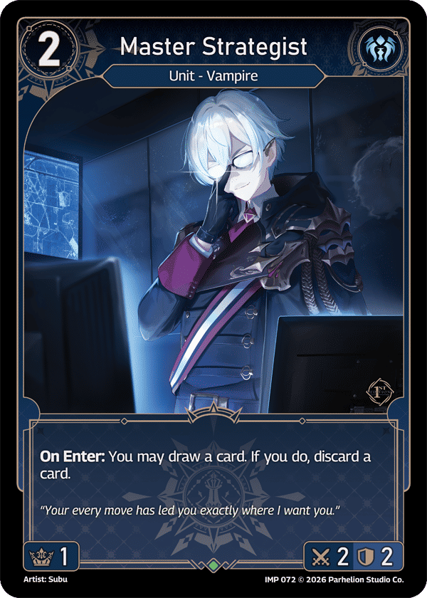 Master Strategist — Imperion 1st Ed — Echoes of Astra