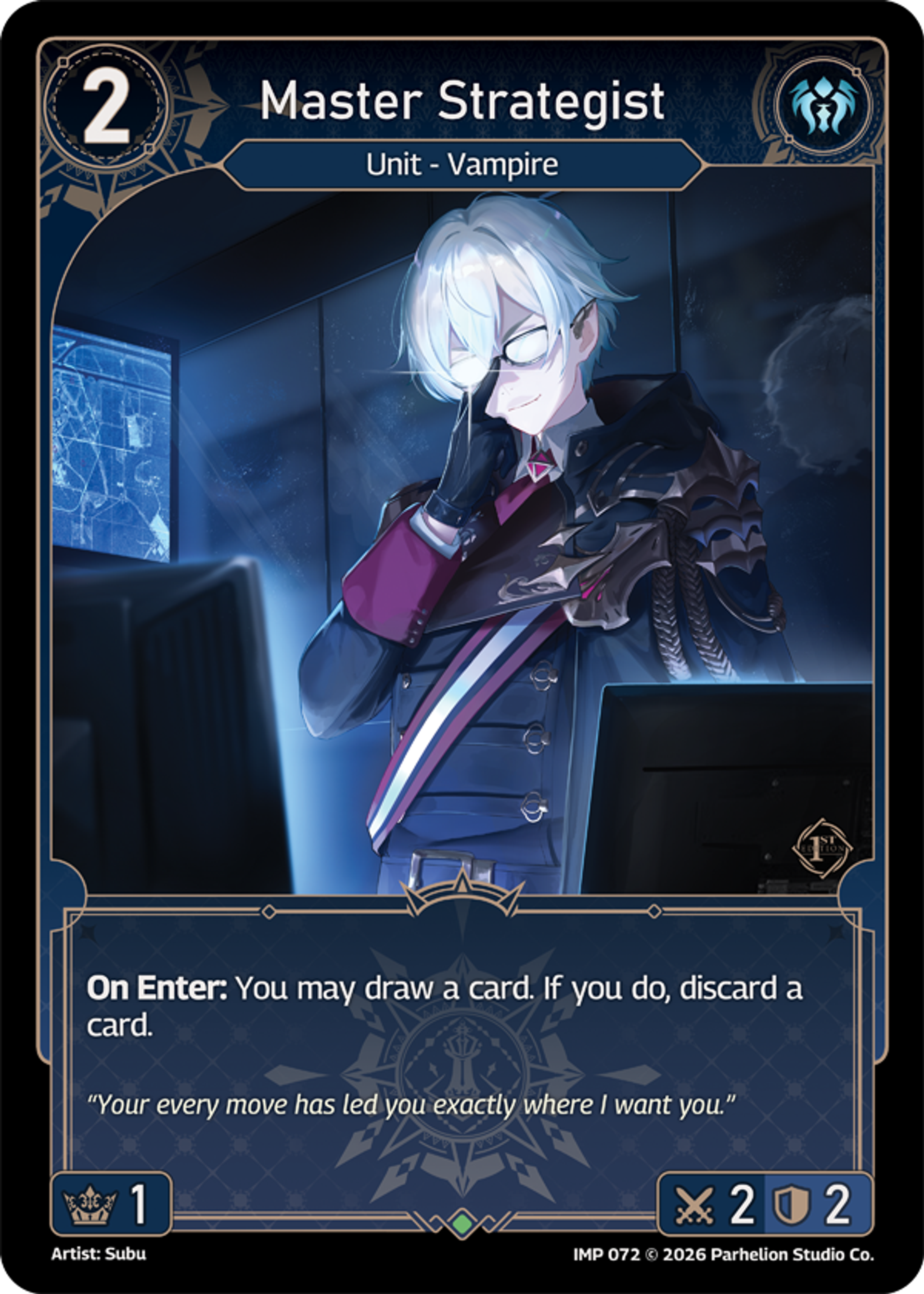 Master Strategist — Imperion 1st Ed — Echoes of Astra