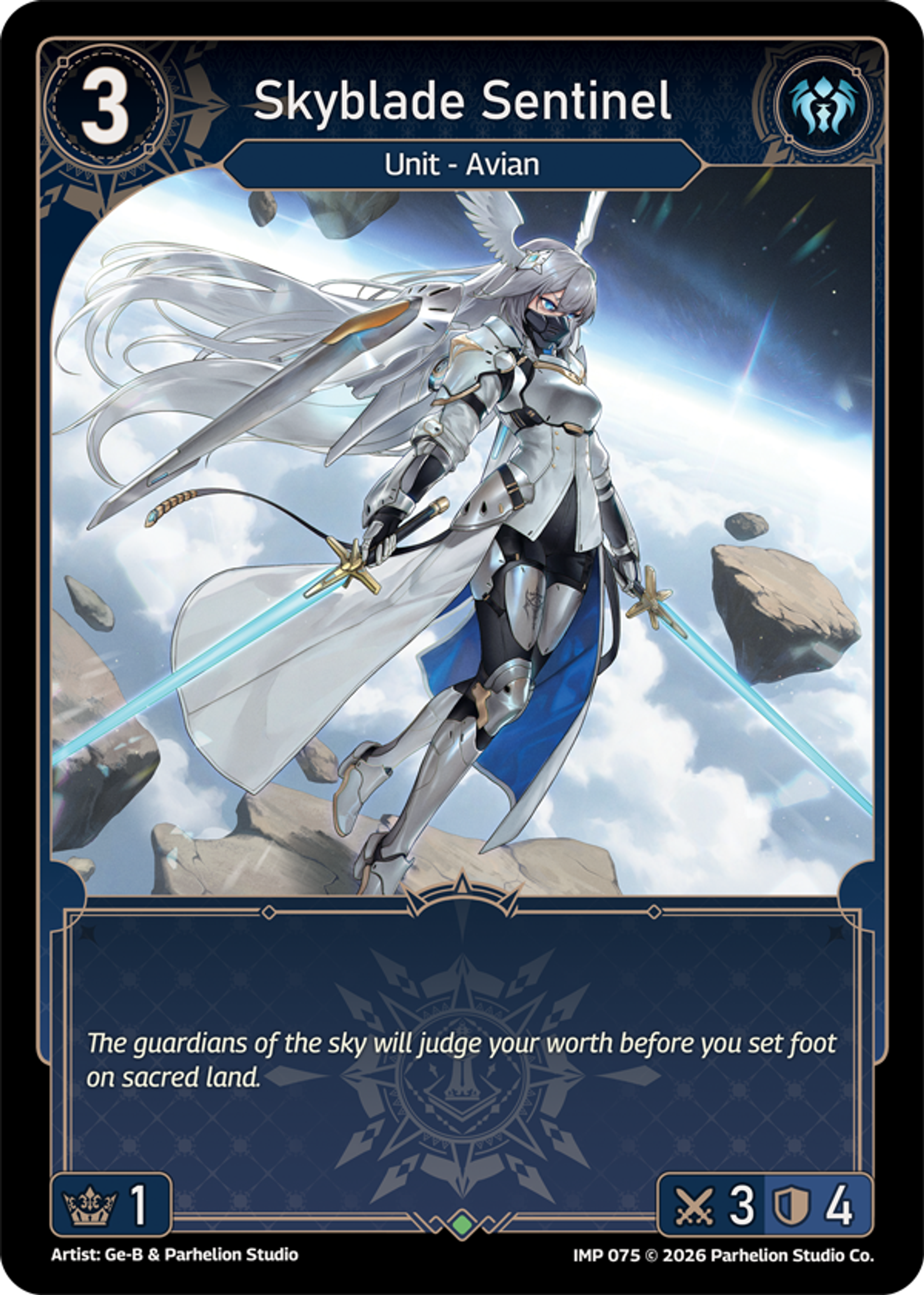 Skyblade Sentinel — Imperion — Echoes of Astra