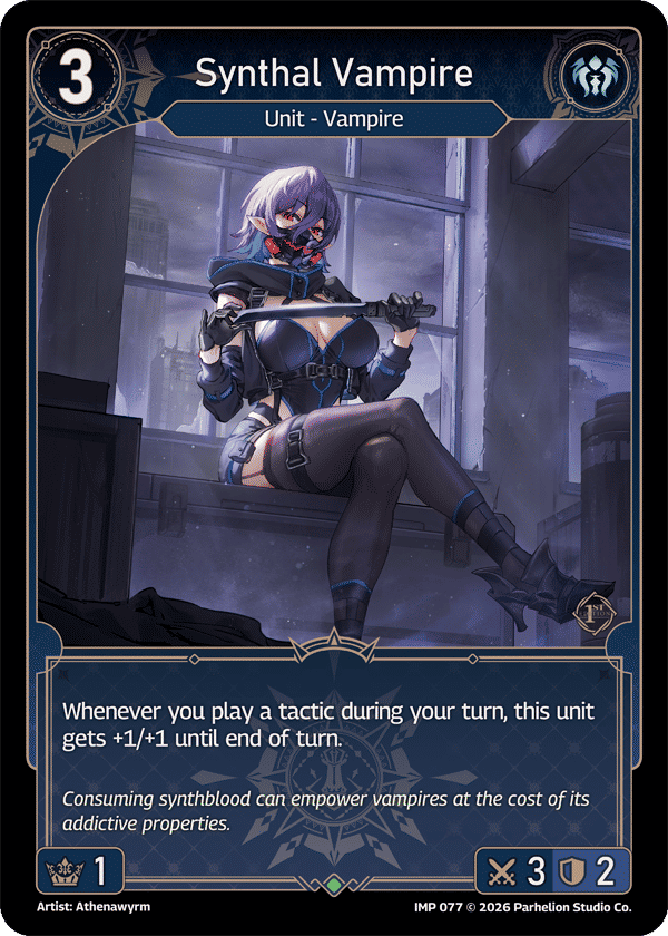 Synthal Vampire — Imperion 1st Ed — Echoes of Astra