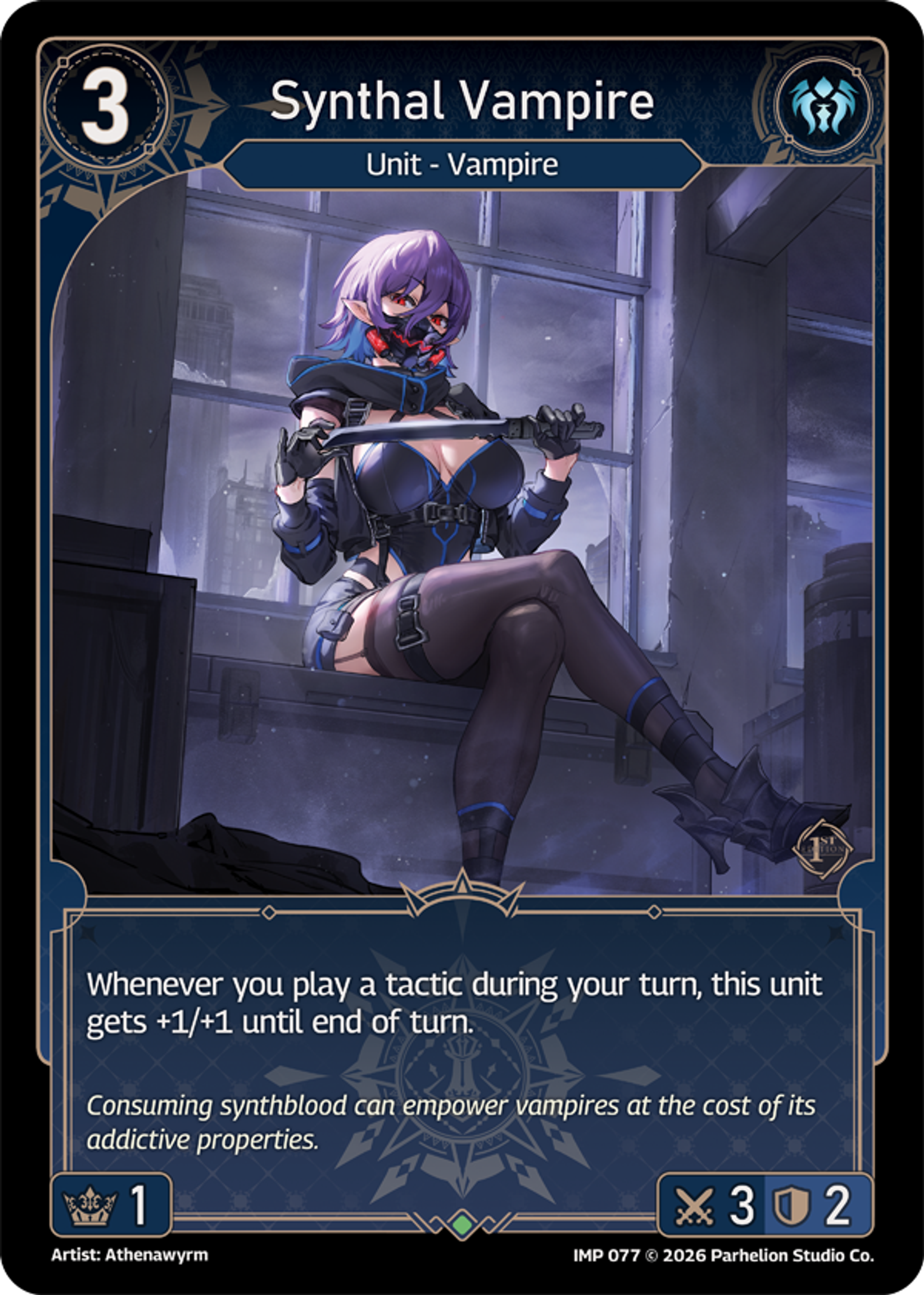 Synthal Vampire — Imperion 1st Ed — Echoes of Astra