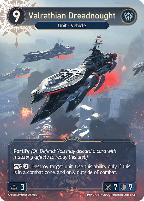 Valrathian Dreadnought — Imperion — Echoes of Astra