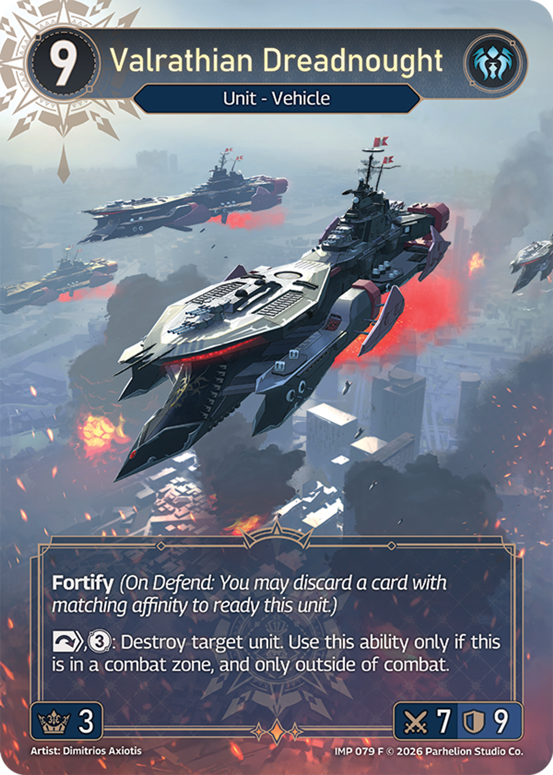 Valrathian Dreadnought — Imperion — Echoes of Astra