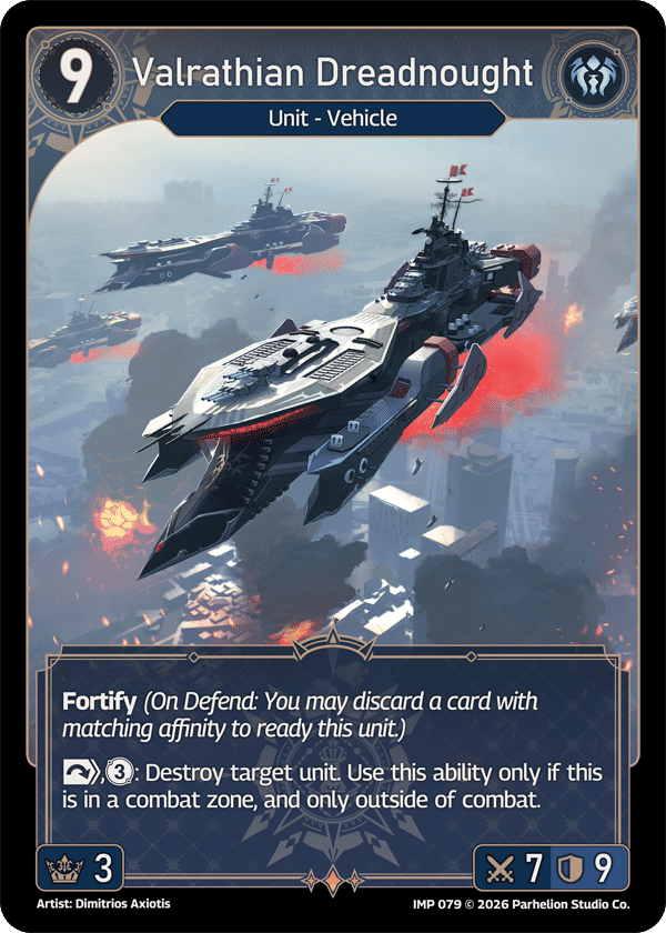 Valrathian Dreadnought — Imperion — Echoes of Astra