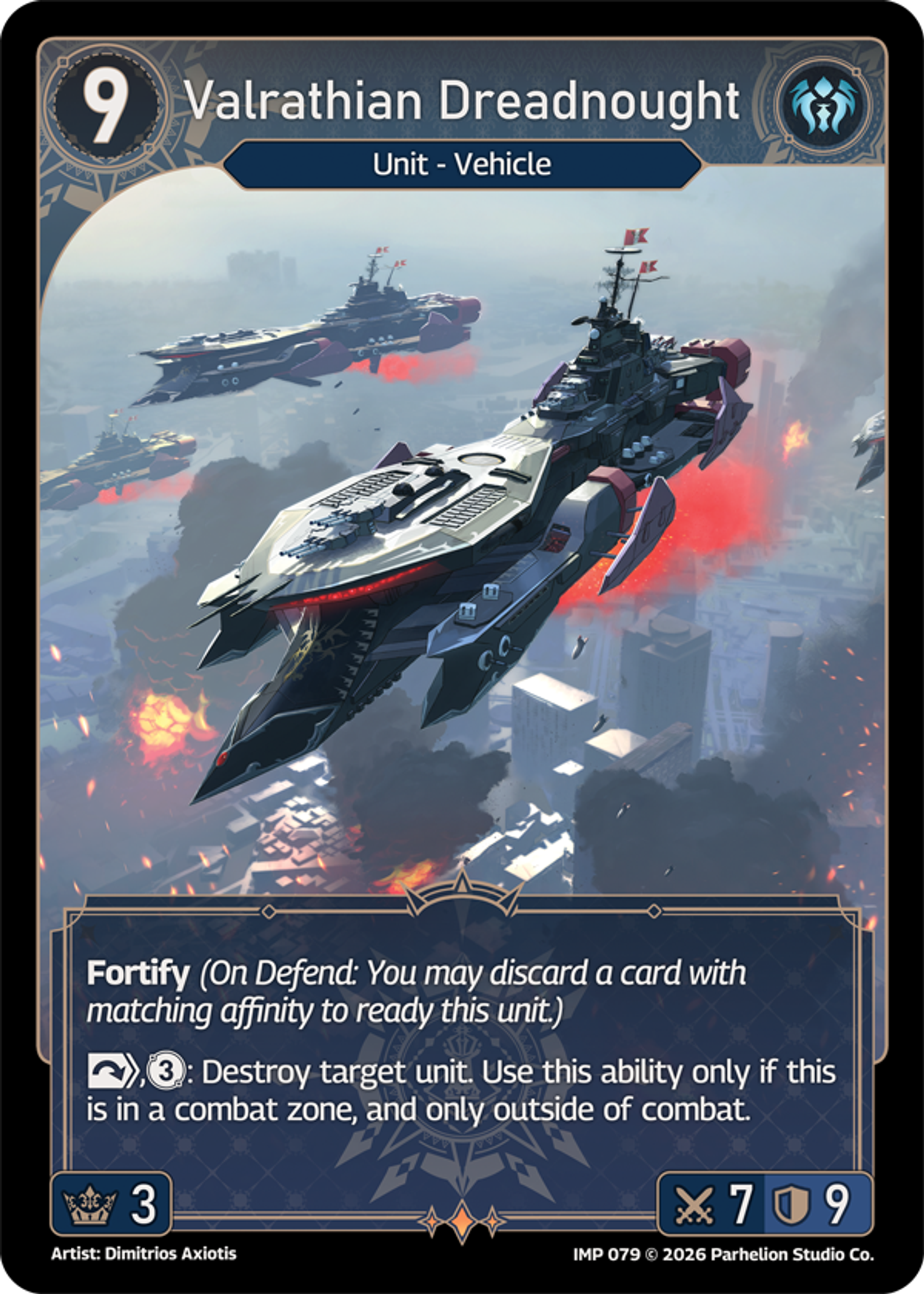 Valrathian Dreadnought — Imperion — Echoes of Astra