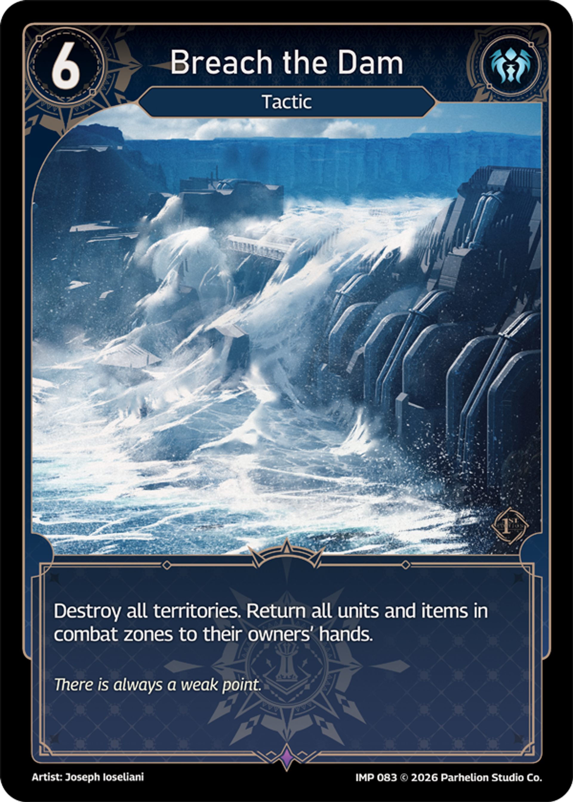 Breach the Dam — Imperion 1st Ed — Echoes of Astra
