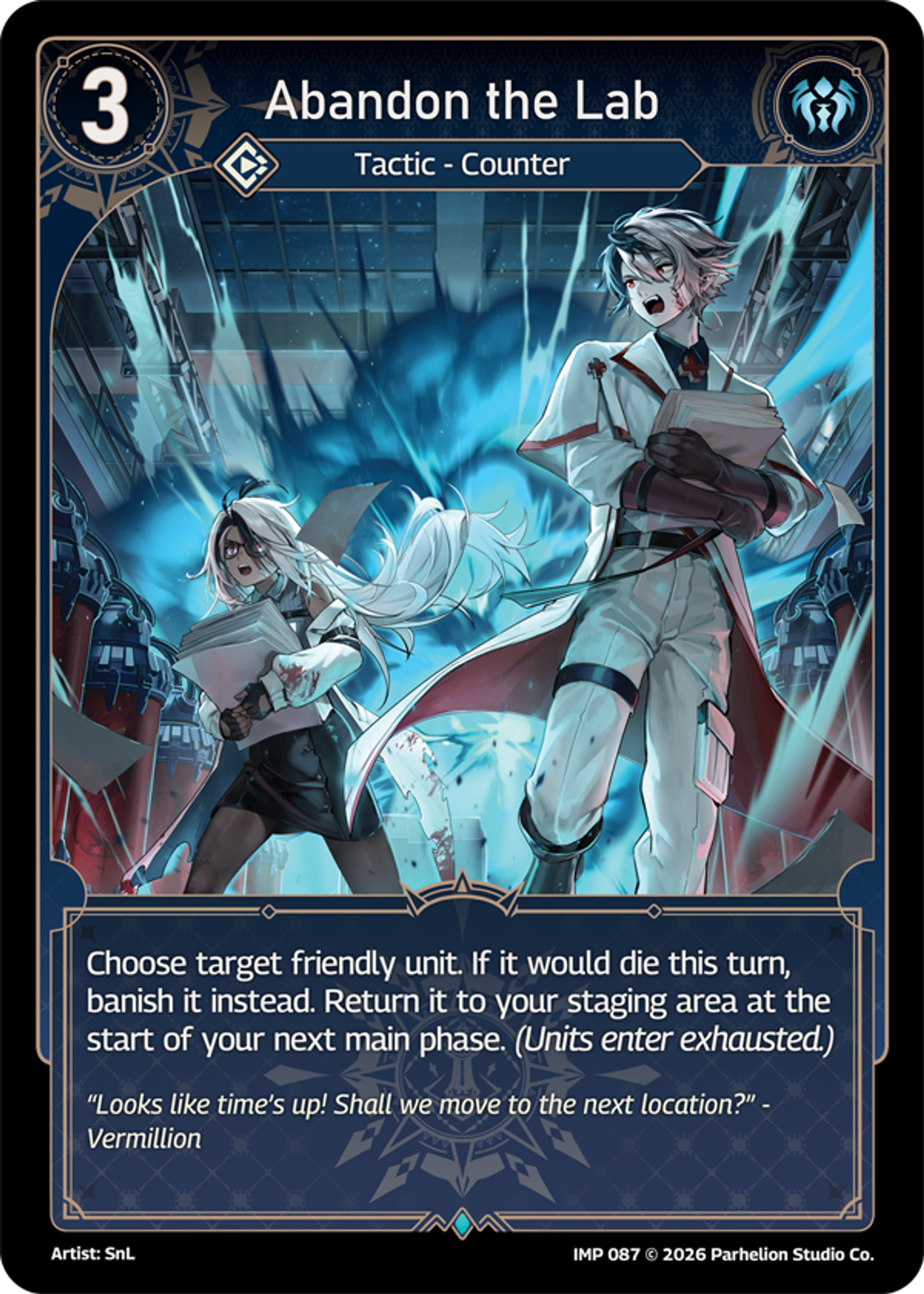 Abandon the Lab — Imperion — Echoes of Astra
