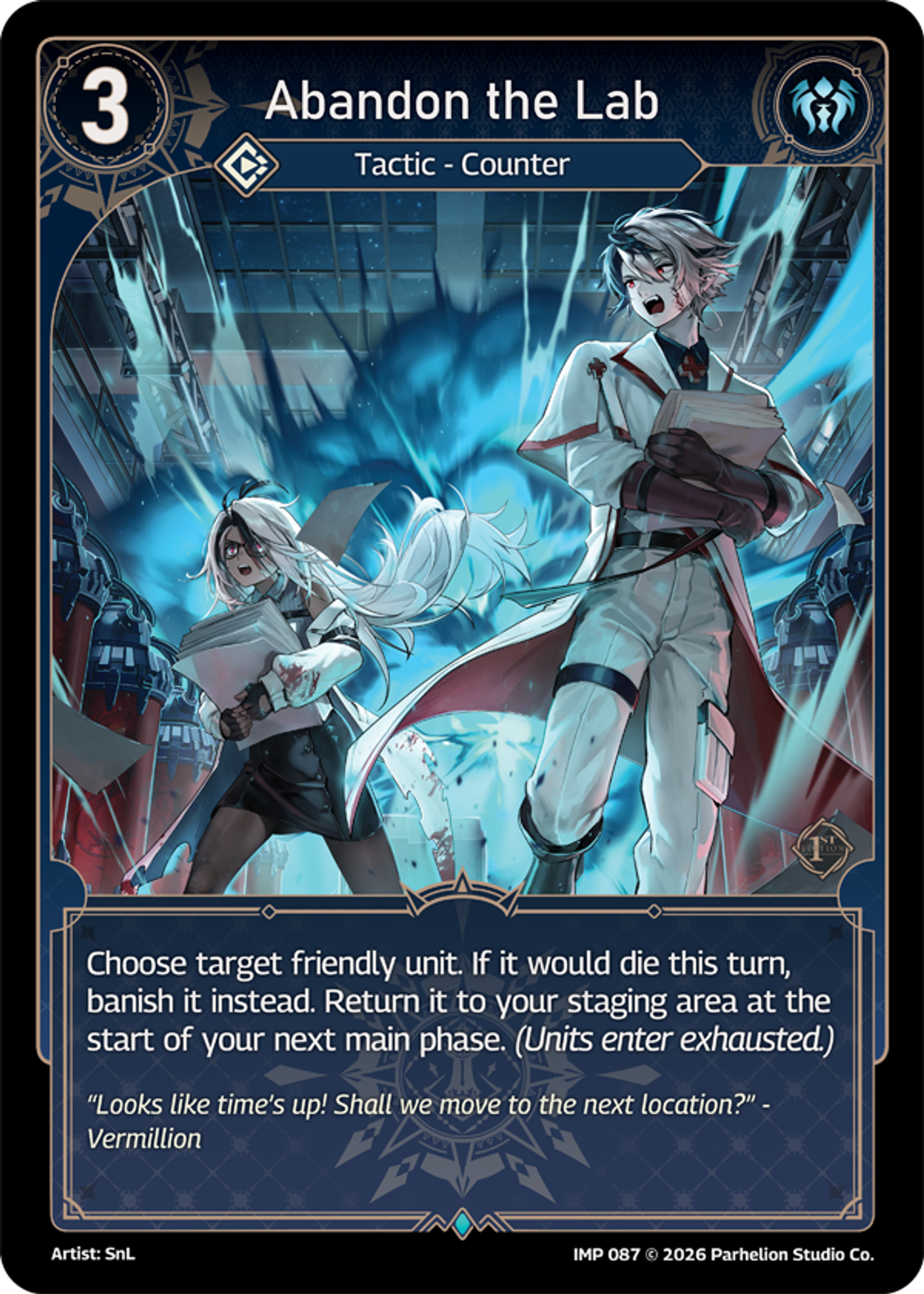 Abandon the Lab — Imperion 1st Ed — Echoes of Astra