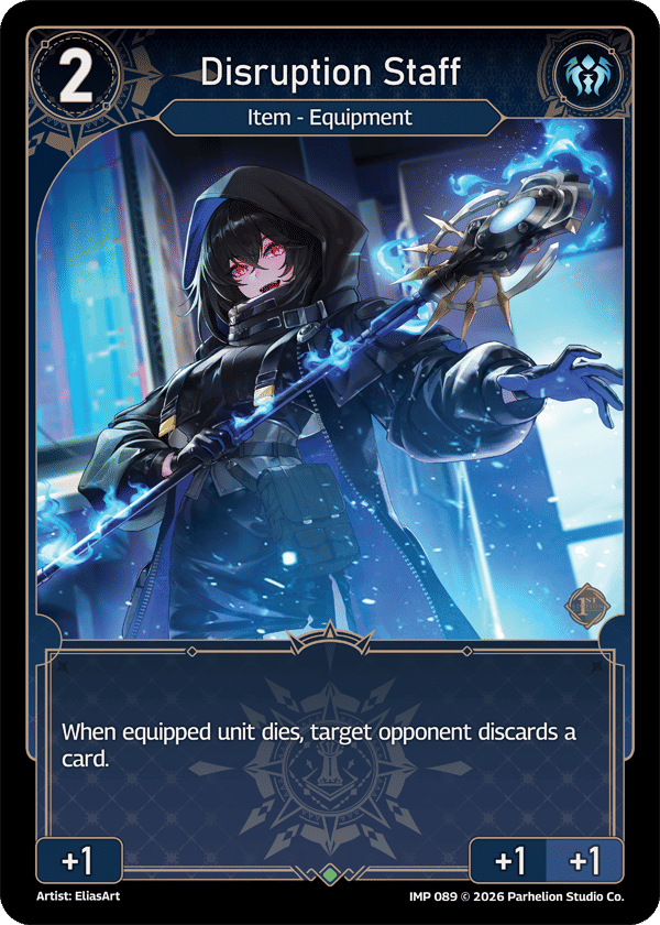 Disruption Staff — Imperion 1st Ed — Echoes of Astra