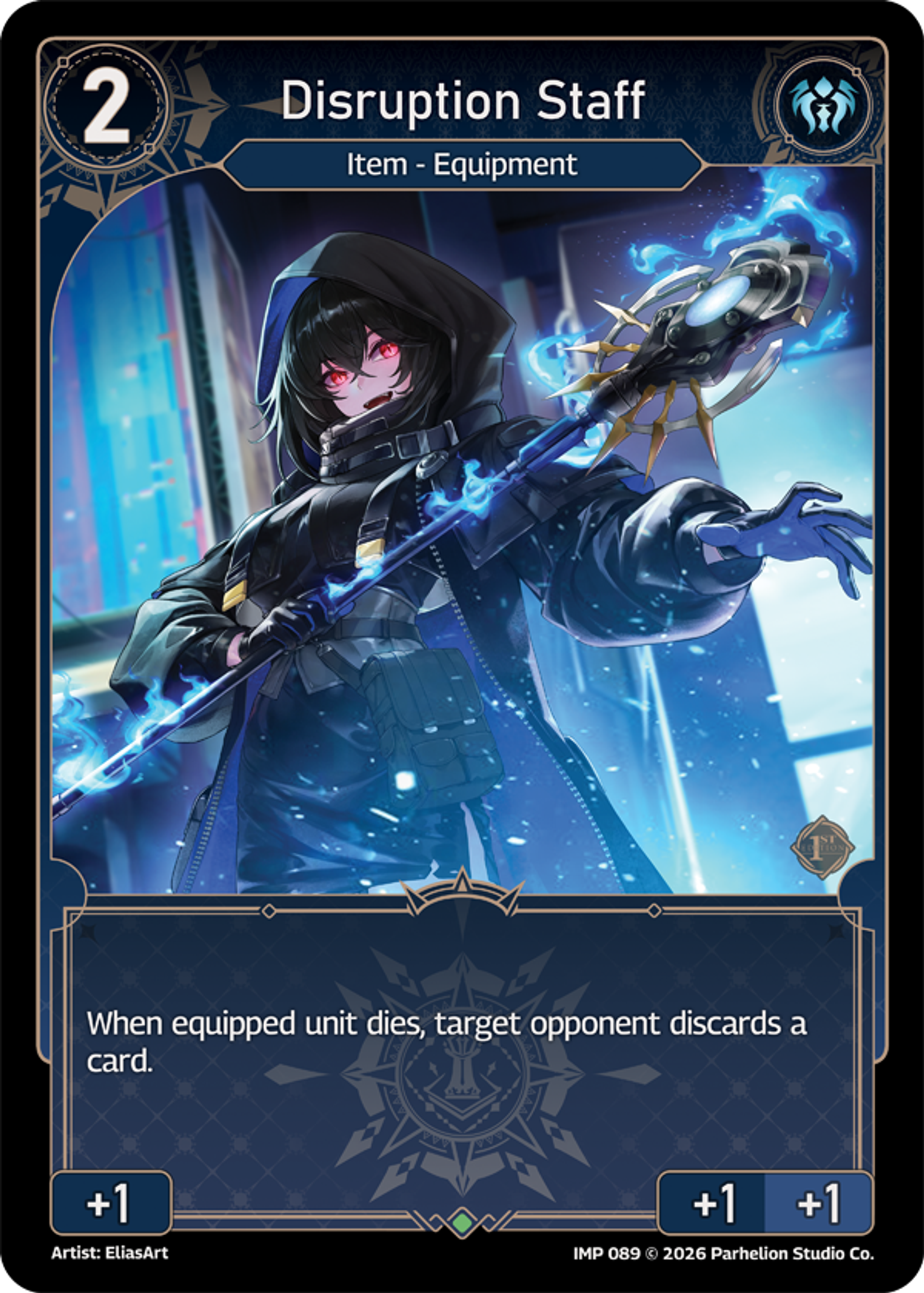 Disruption Staff — Imperion 1st Ed — Echoes of Astra