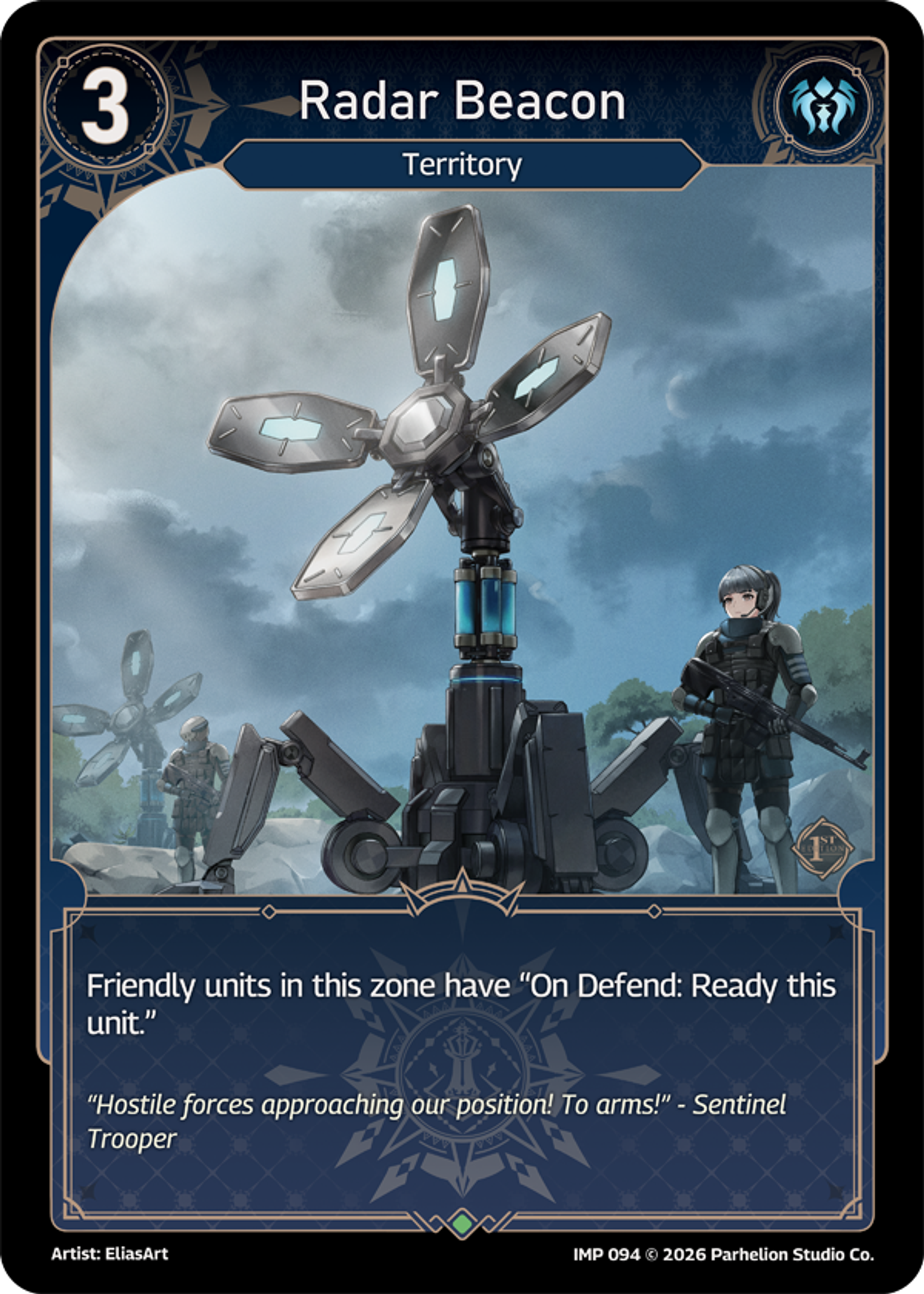 Radar Beacon — Imperion 1st Ed — Echoes of Astra