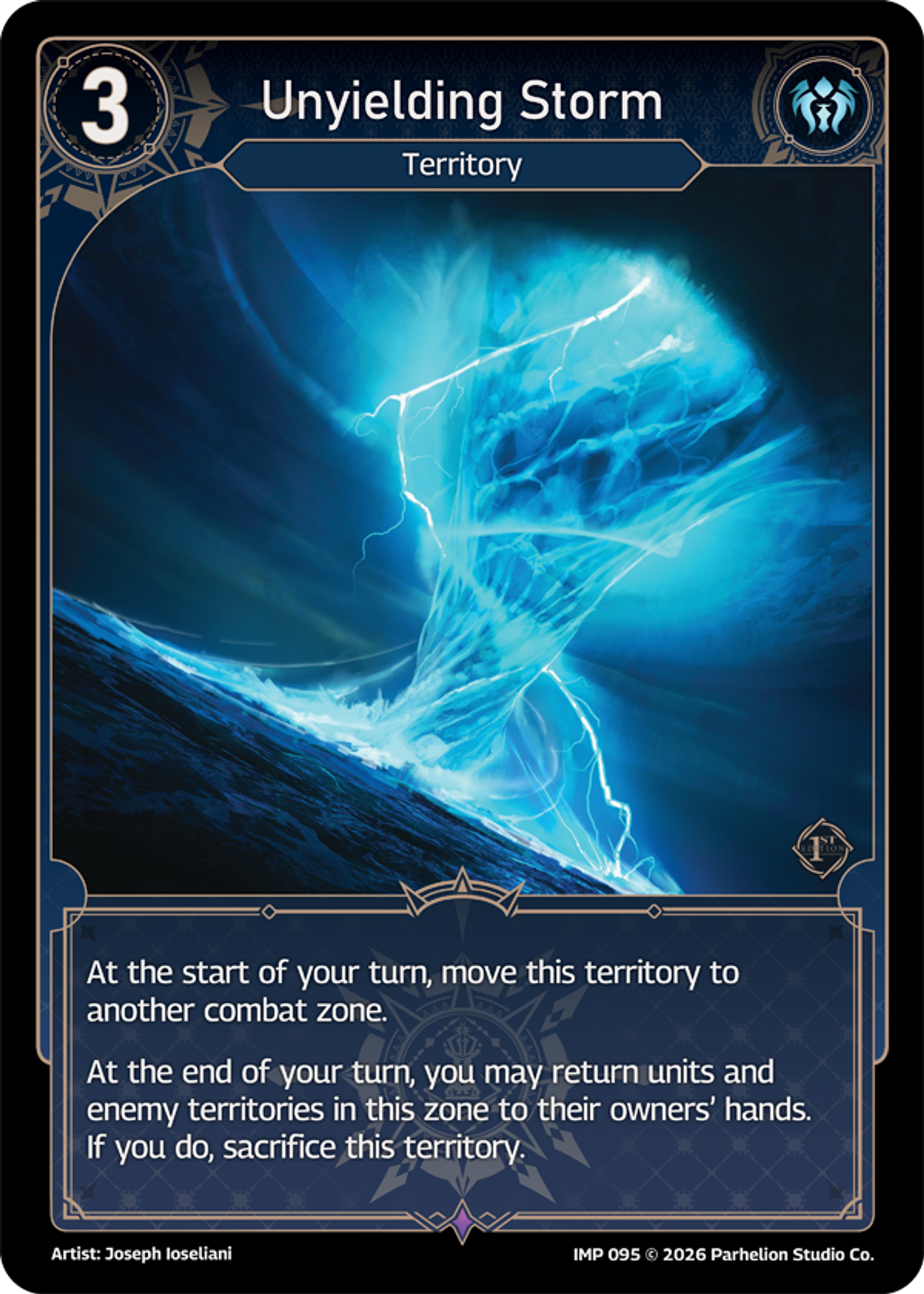 Unyielding Storm — Imperion 1st Ed — Echoes of Astra