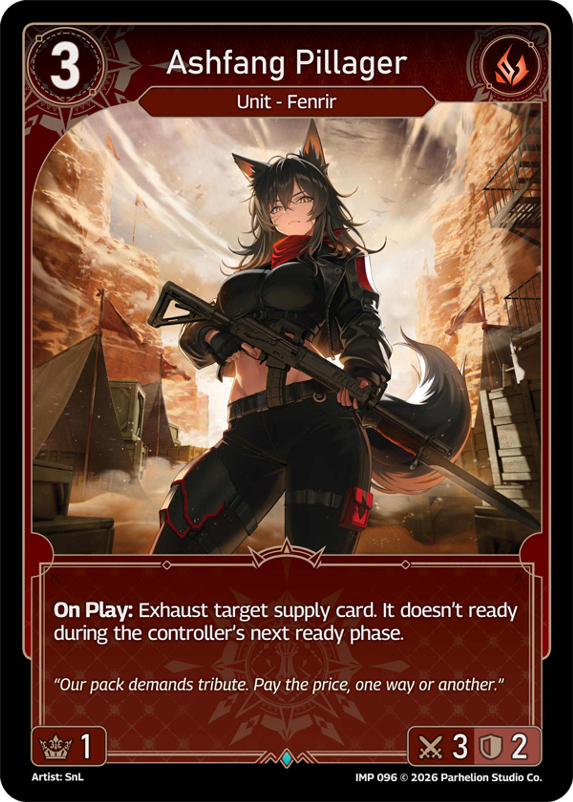Ashfang Pillager — Imperion — Echoes of Astra