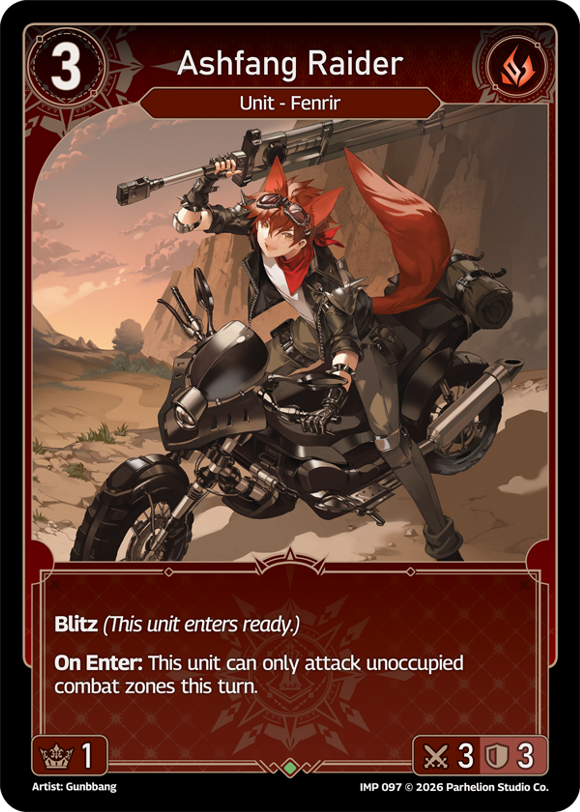 Ashfang Raider — Imperion — Echoes of Astra