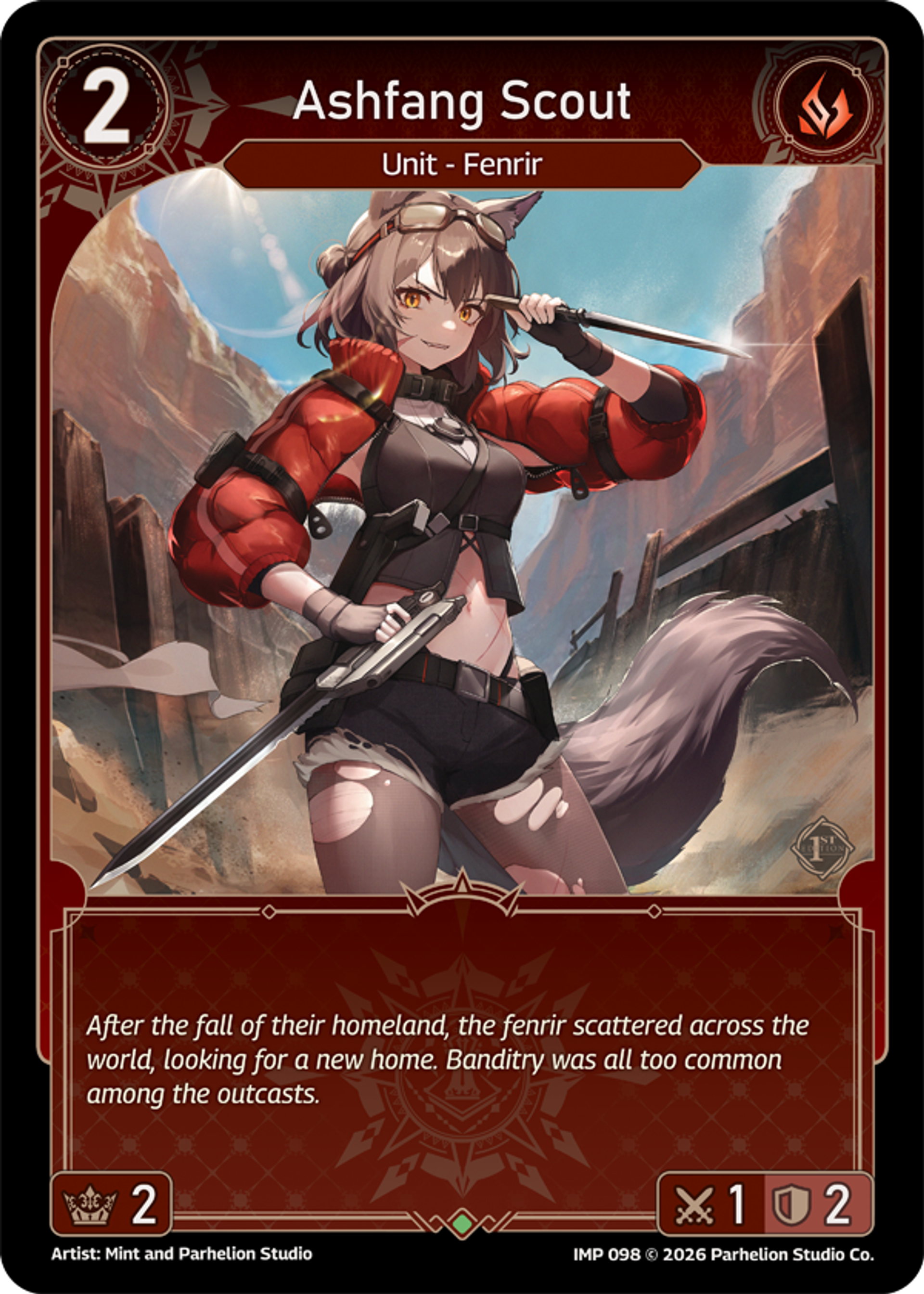 Ashfang Scout — Imperion 1st Ed — Echoes of Astra