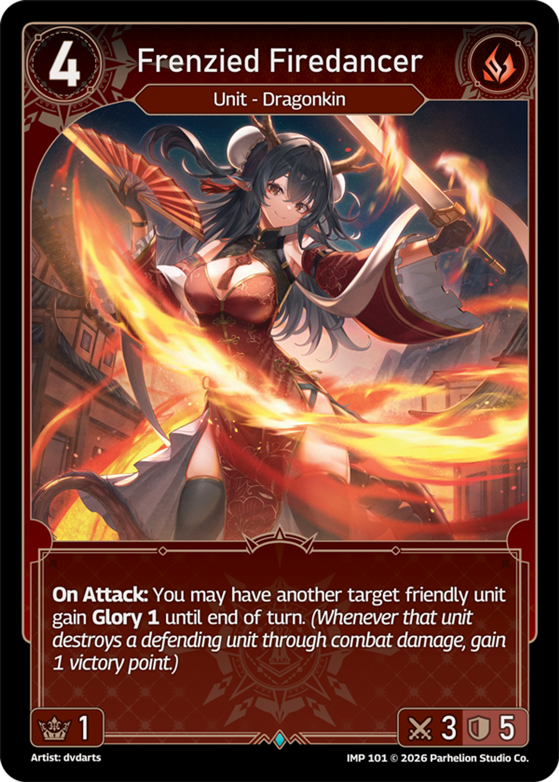 Frenzied Firedancer — Imperion — Echoes of Astra