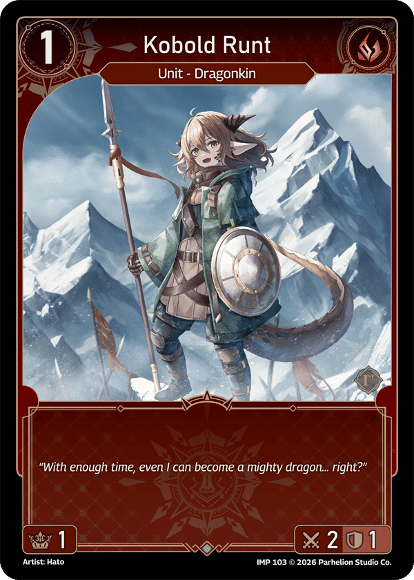 Kobold Runt — Imperion 1st Ed — Echoes of Astra