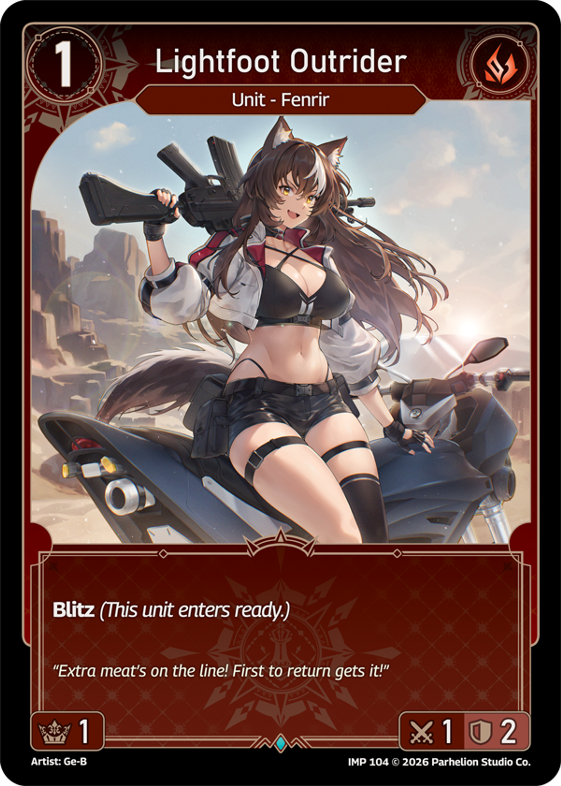 Lightfoot Outrider — Imperion — Echoes of Astra