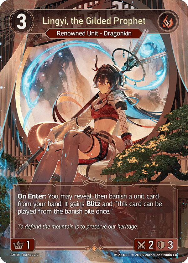 Lingyi, the Gilded Prophet — Imperion — Echoes of Astra