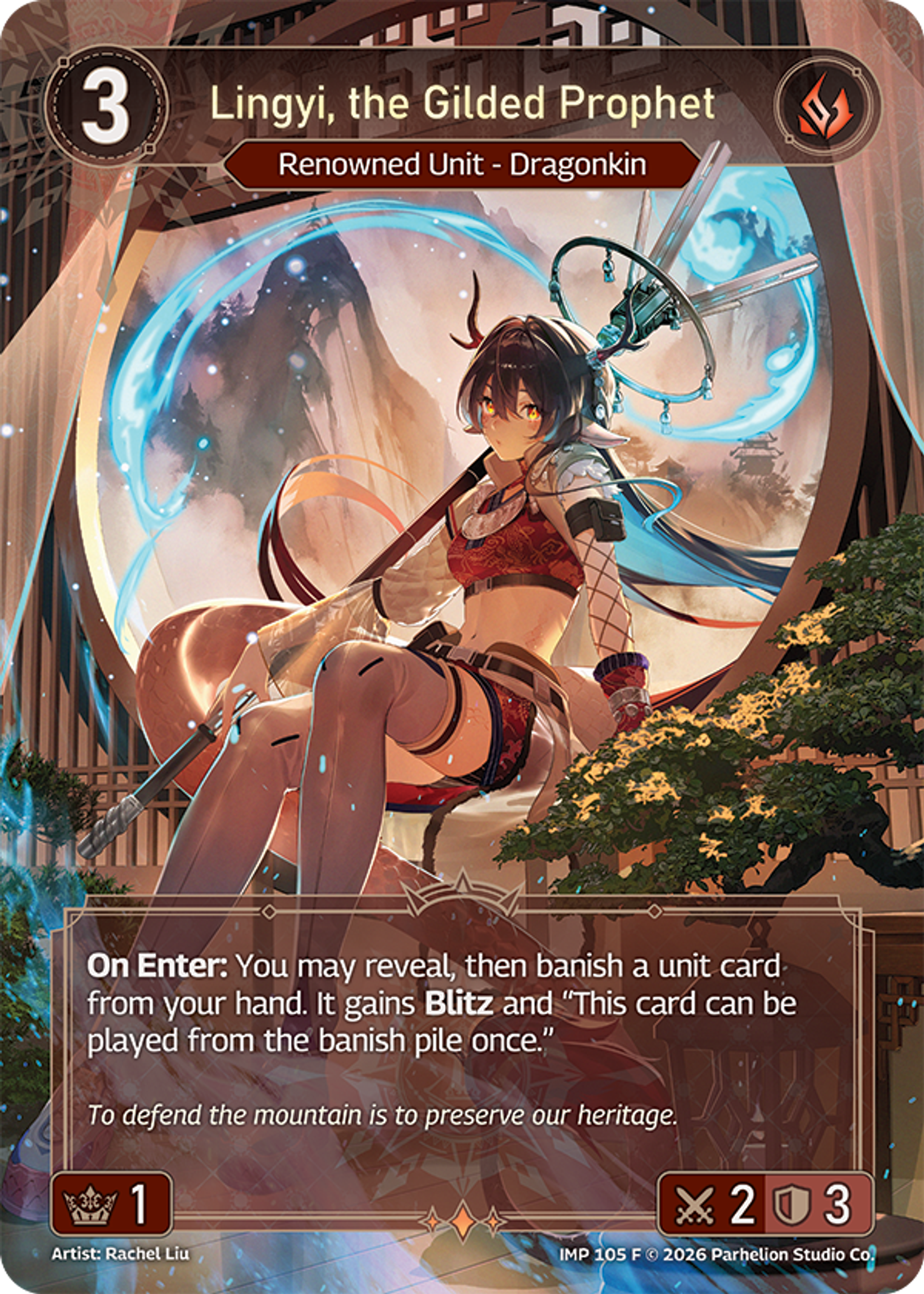 Lingyi, the Gilded Prophet — Imperion — Echoes of Astra