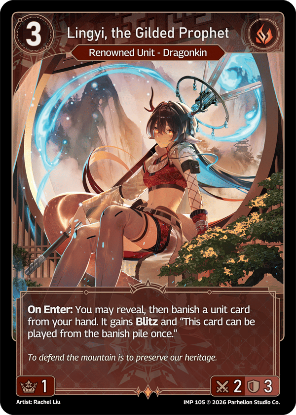 Lingyi, the Gilded Prophet — Imperion — Echoes of Astra