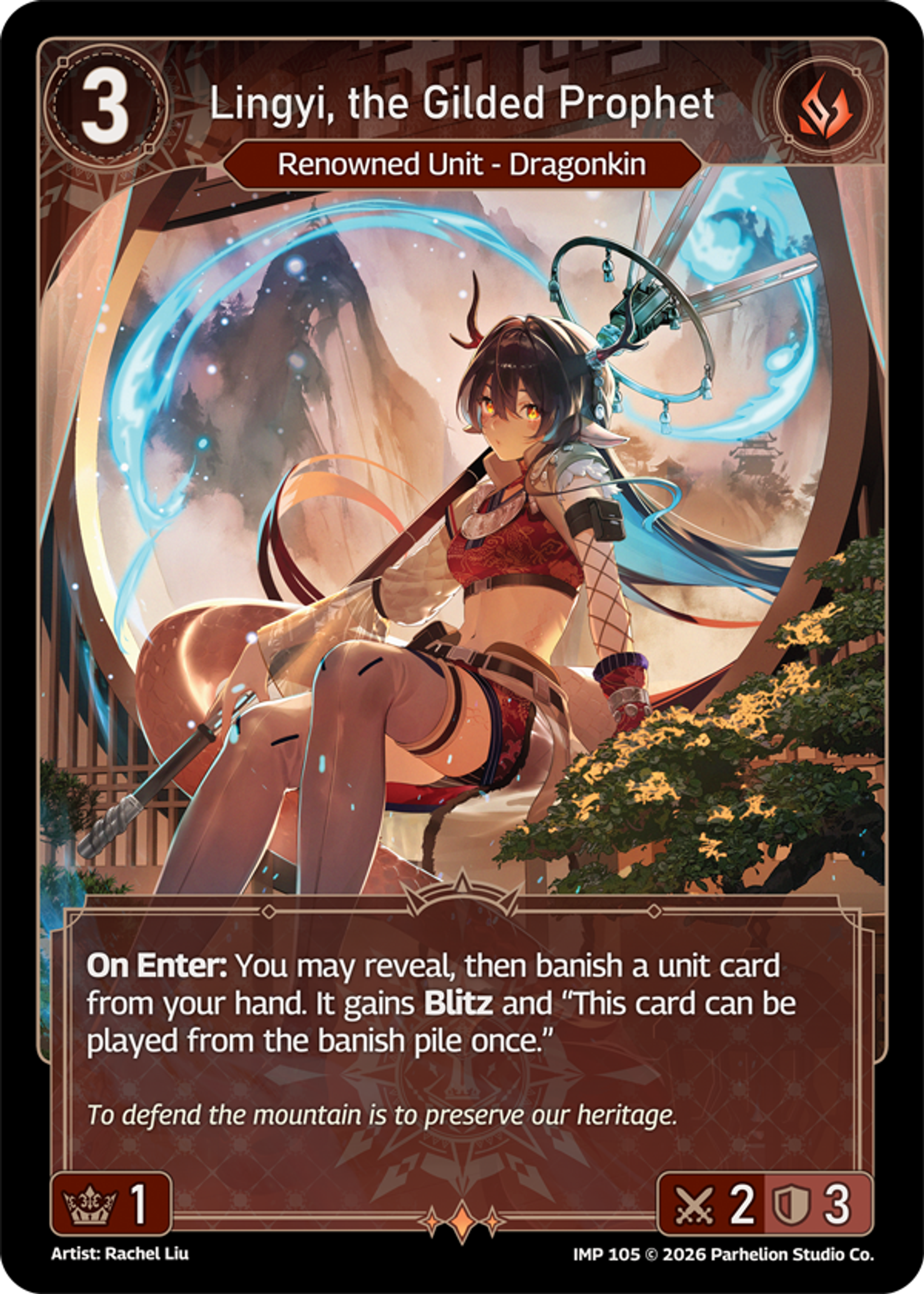 Lingyi, the Gilded Prophet — Imperion — Echoes of Astra