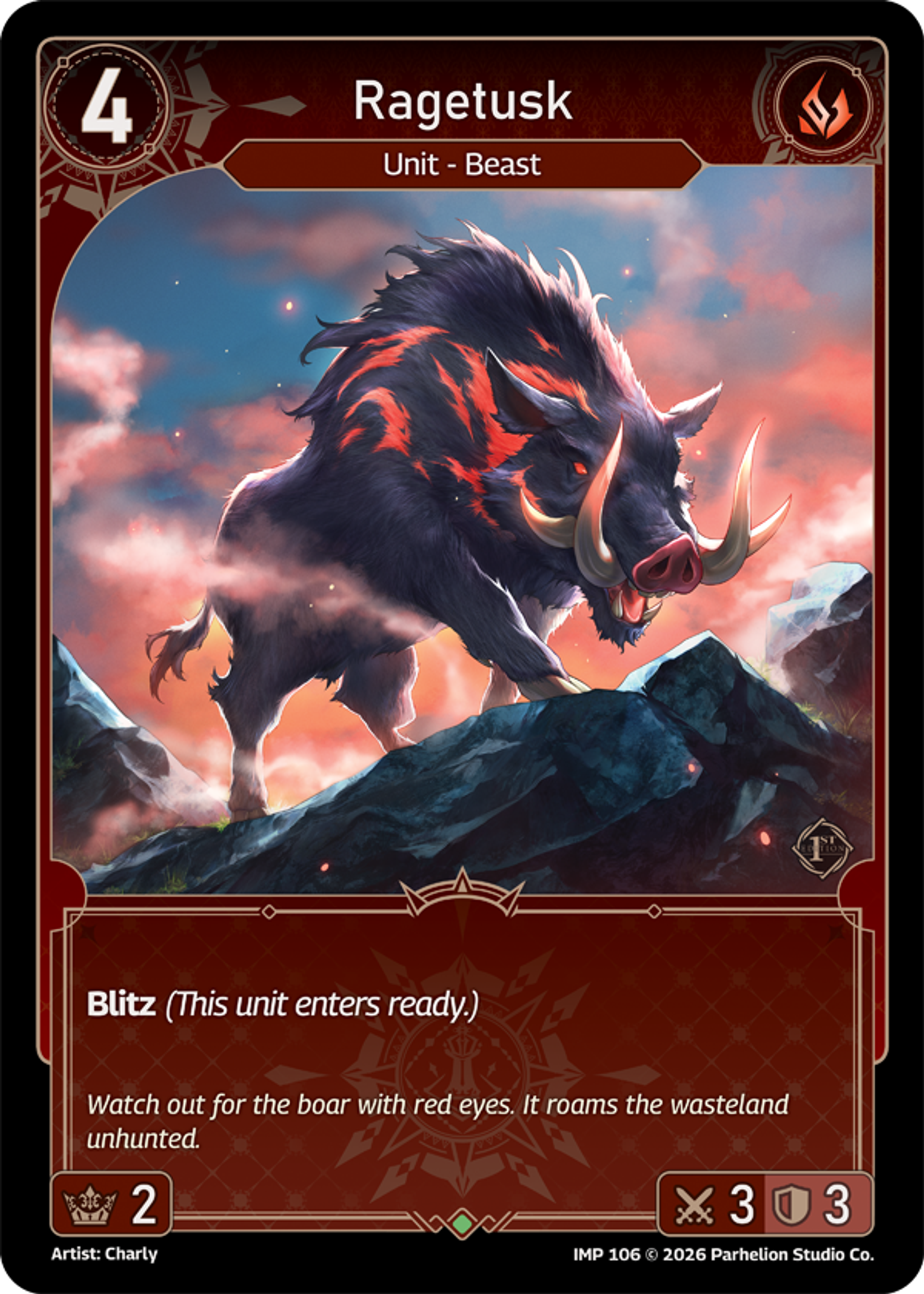 Ragetusk — Imperion 1st Ed — Echoes of Astra