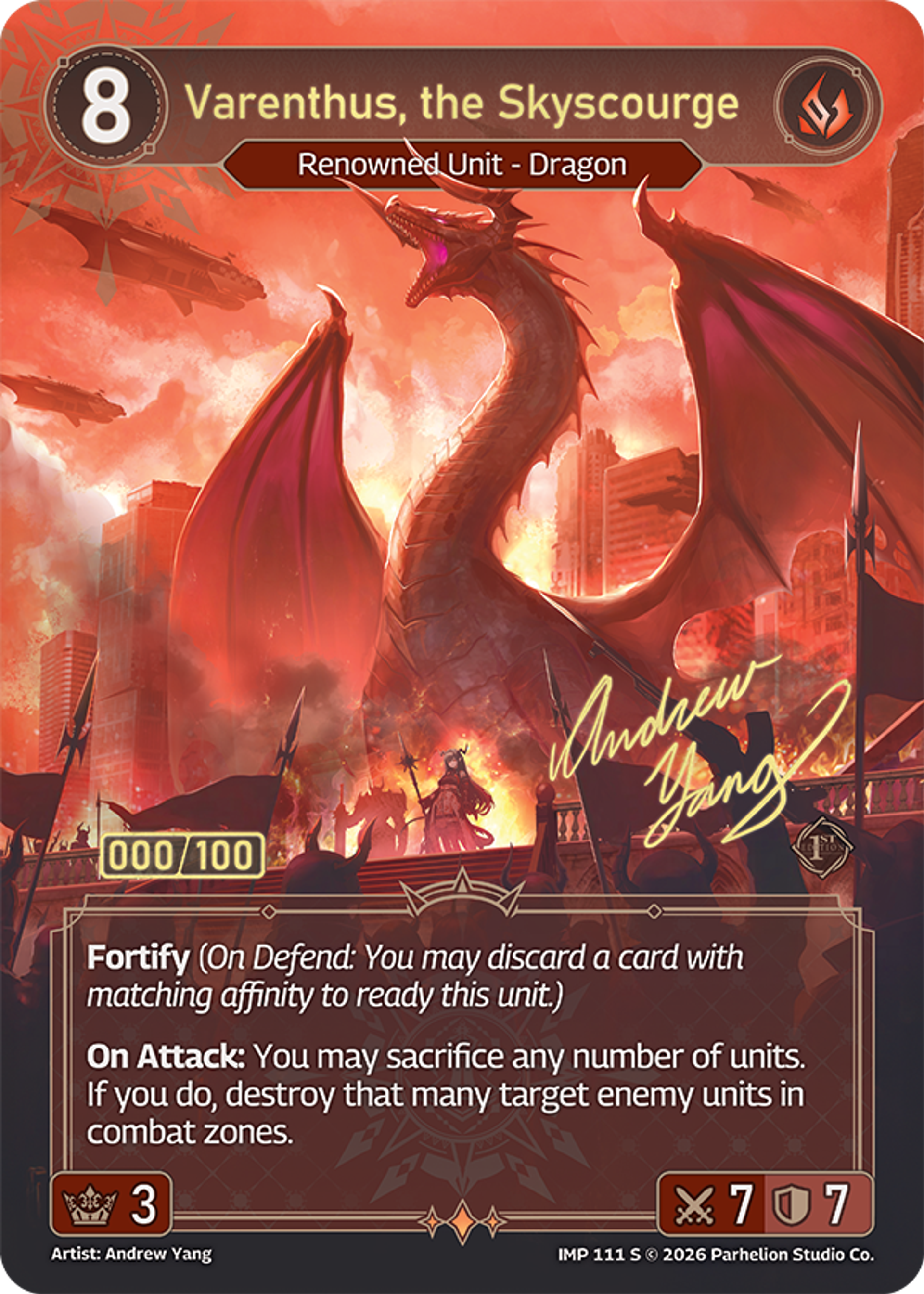 Varenthus, the Skyscourge — Imperion 1st Ed — Echoes of Astra