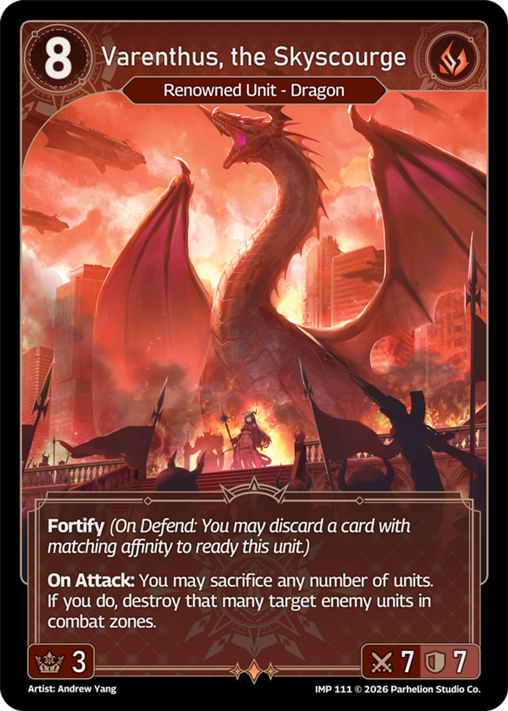 Varenthus, the Skyscourge — Imperion — Echoes of Astra