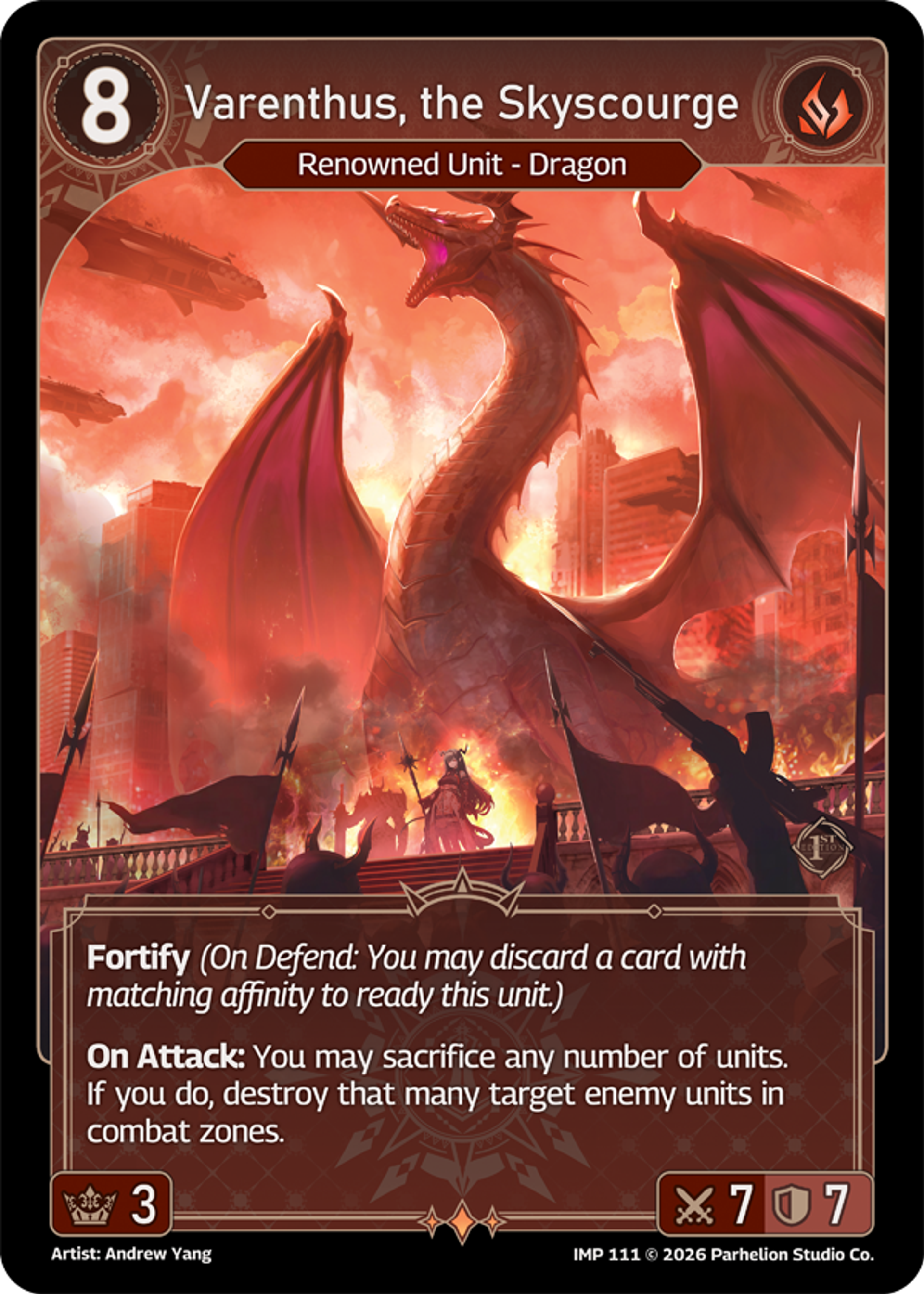 Varenthus, the Skyscourge — Imperion 1st Ed — Echoes of Astra