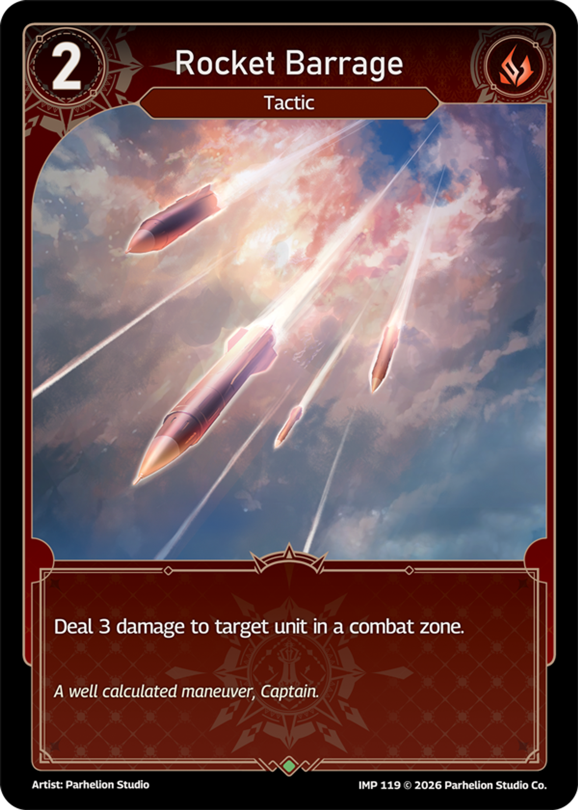 Rocket Barrage — Imperion — Echoes of Astra