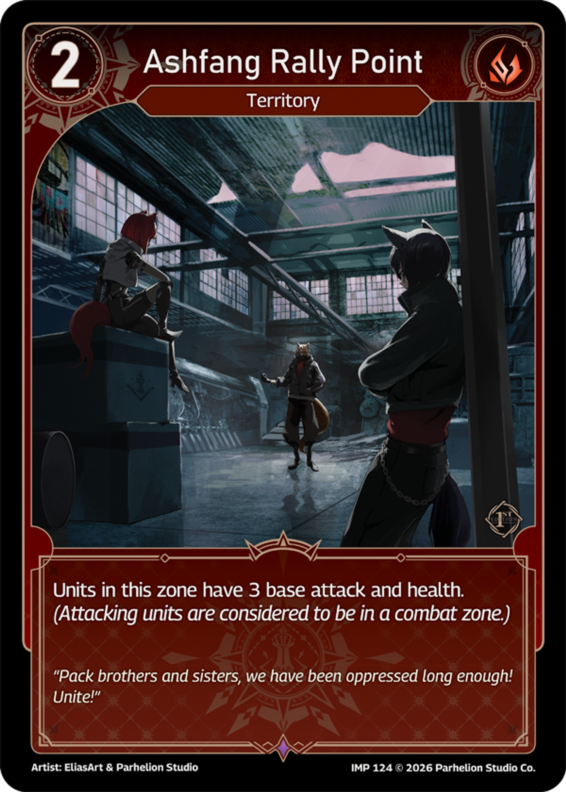 Ashfang Rally Point — Imperion 1st Ed — Echoes of Astra