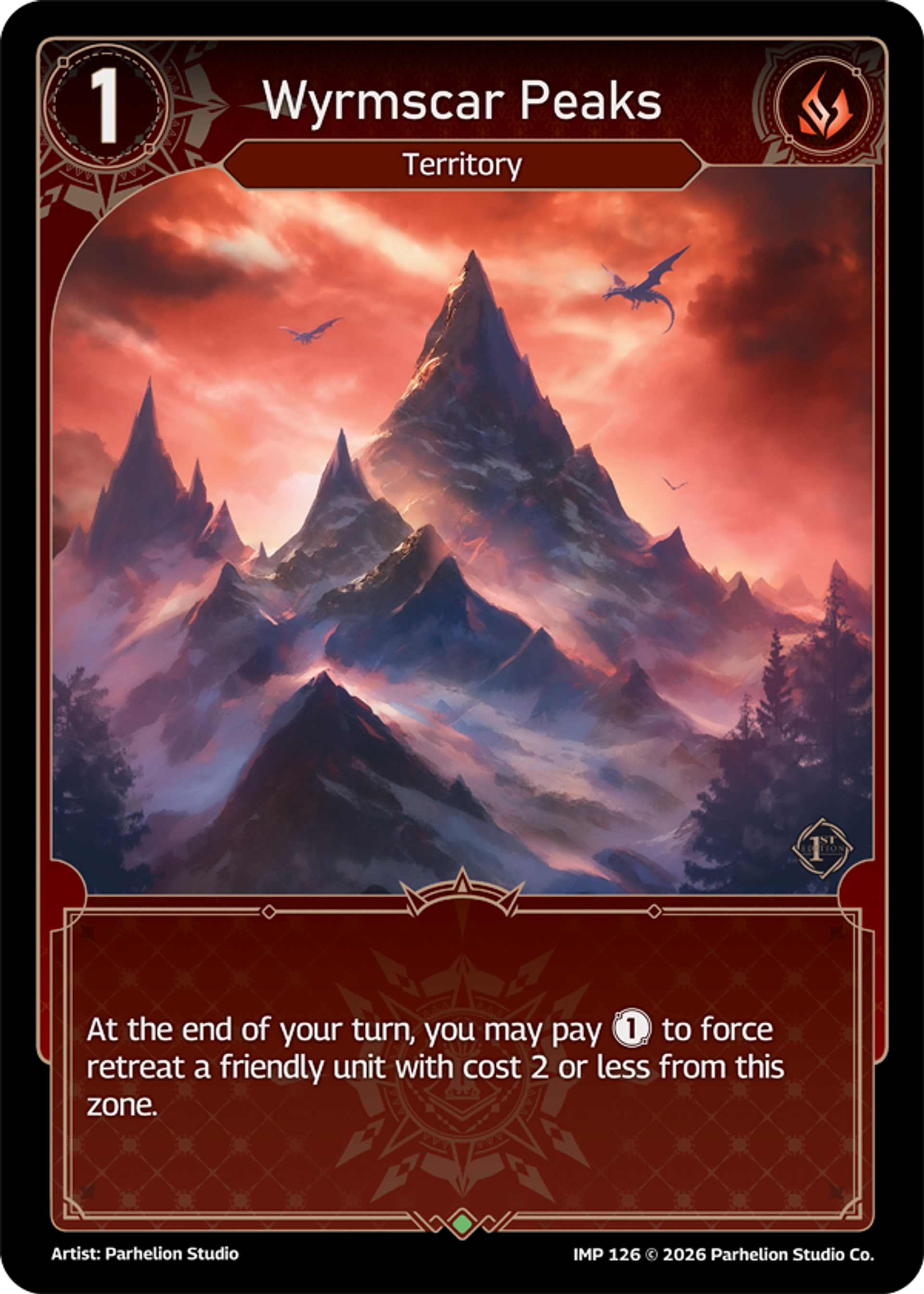Wyrmscar Peaks — Imperion 1st Ed — Echoes of Astra