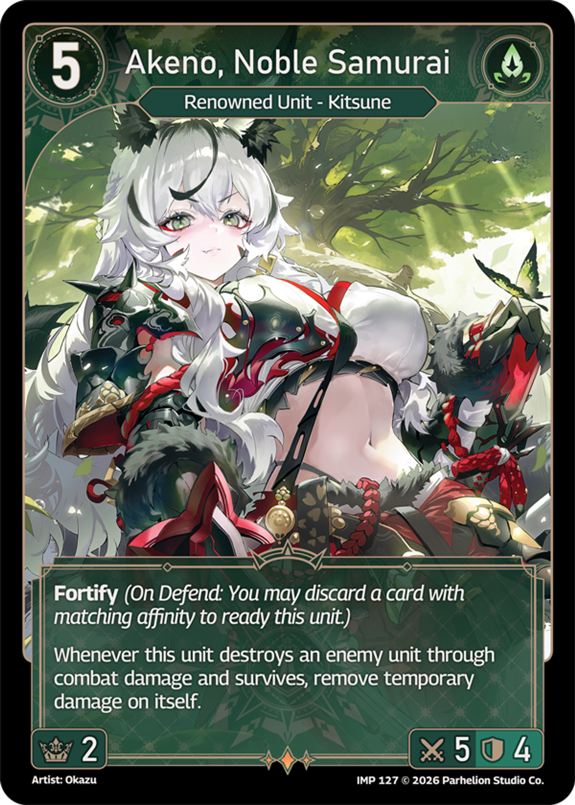 Akeno, Noble Samurai — Imperion — Echoes of Astra