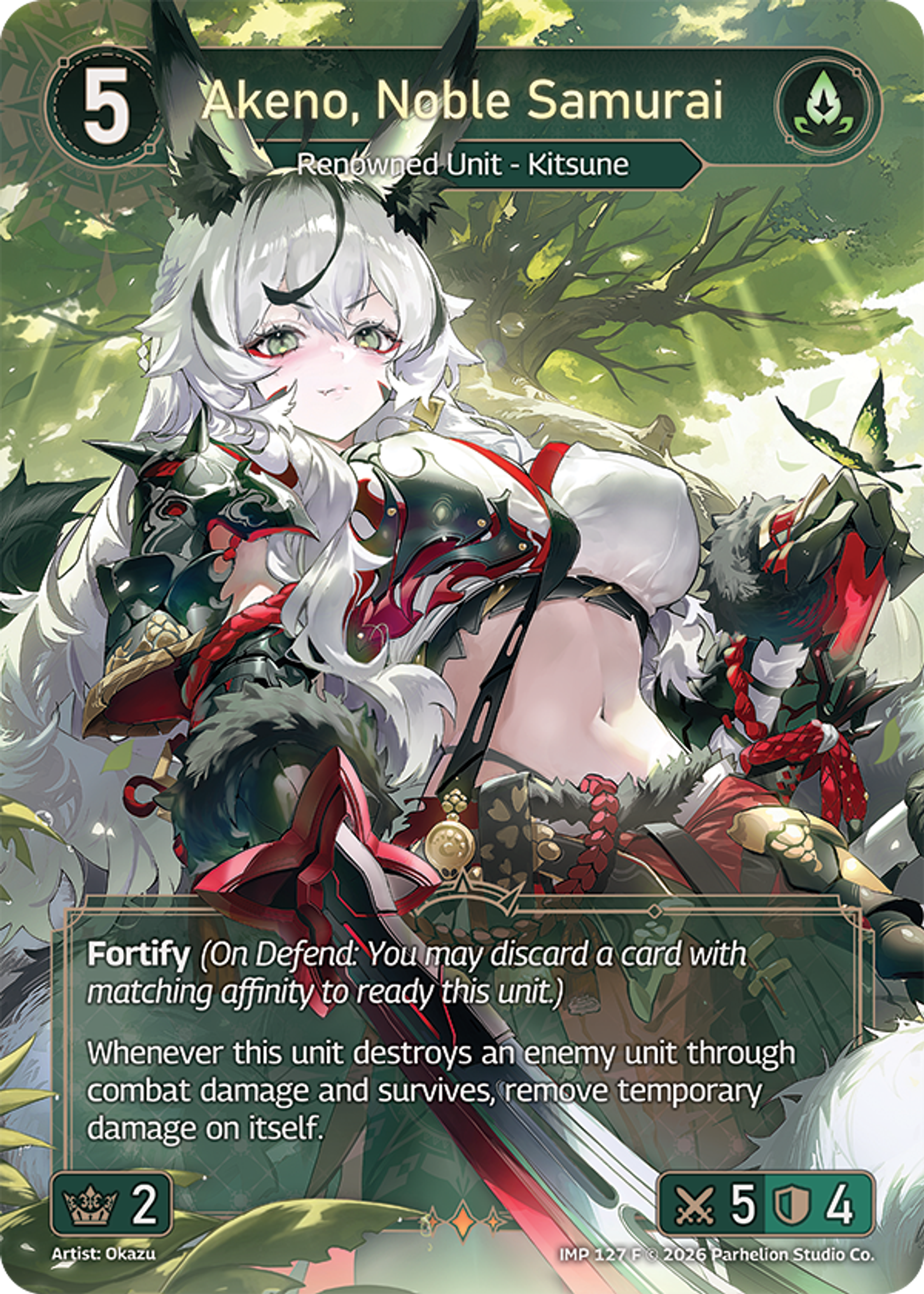 Akeno, Noble Samurai — Imperion — Echoes of Astra