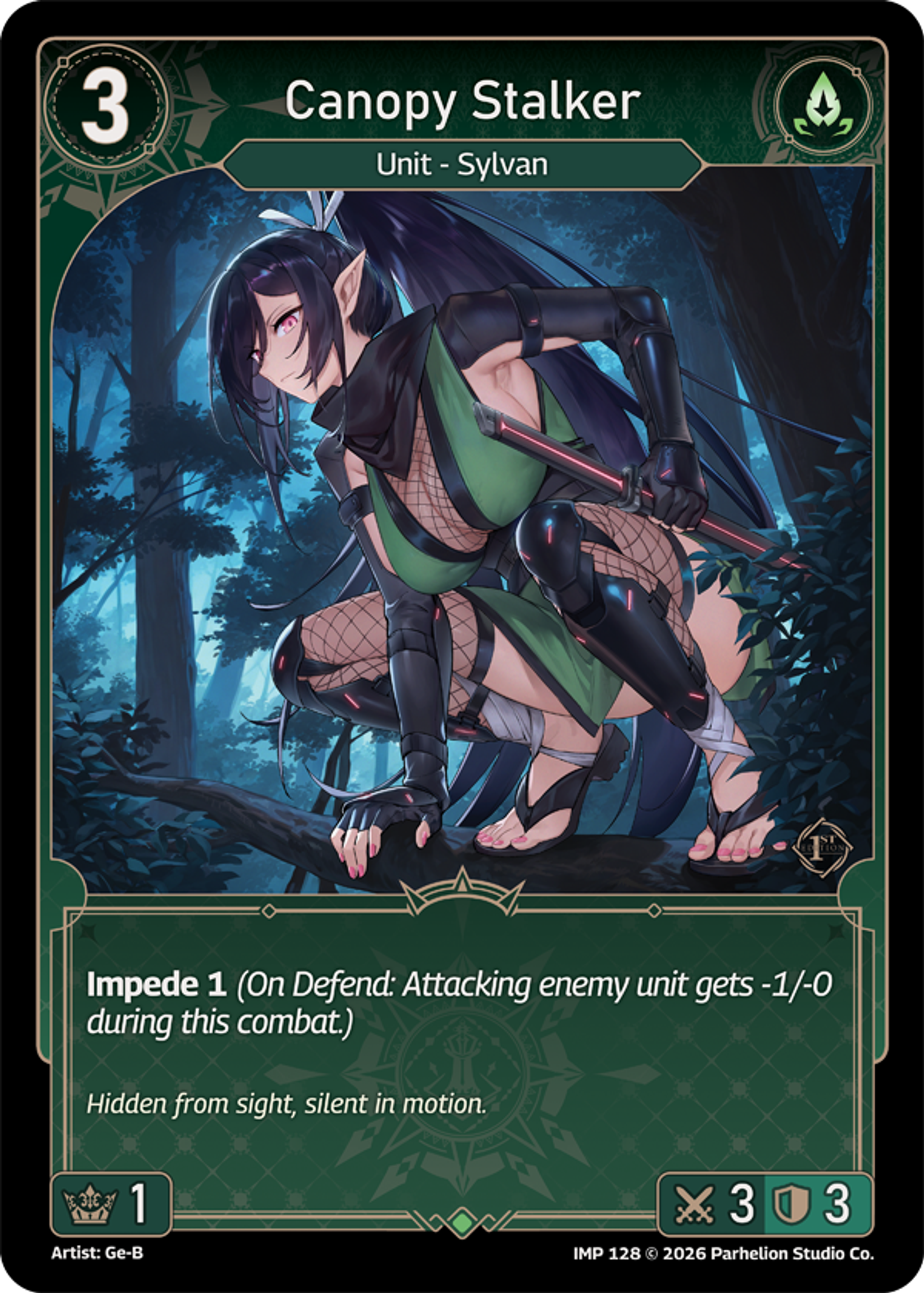 Canopy Stalker — Imperion 1st Ed — Echoes of Astra