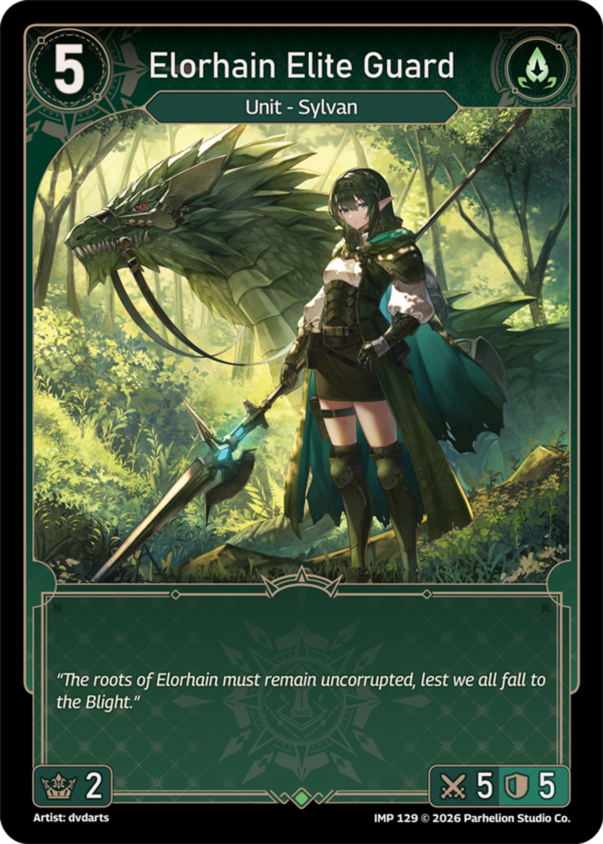 Elorhain Elite Guard — Imperion — Echoes of Astra