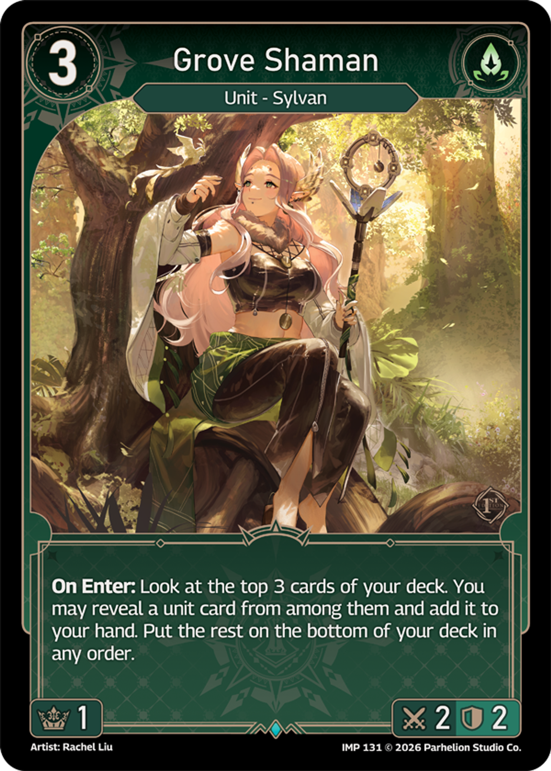 Grove Shaman — Imperion 1st Ed — Echoes of Astra
