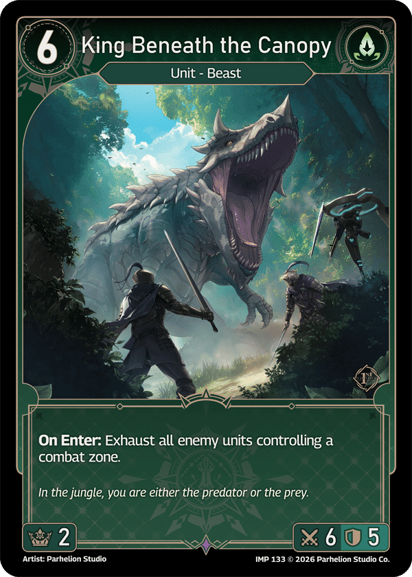 King Beneath the Canopy — Imperion 1st Ed — Echoes of Astra