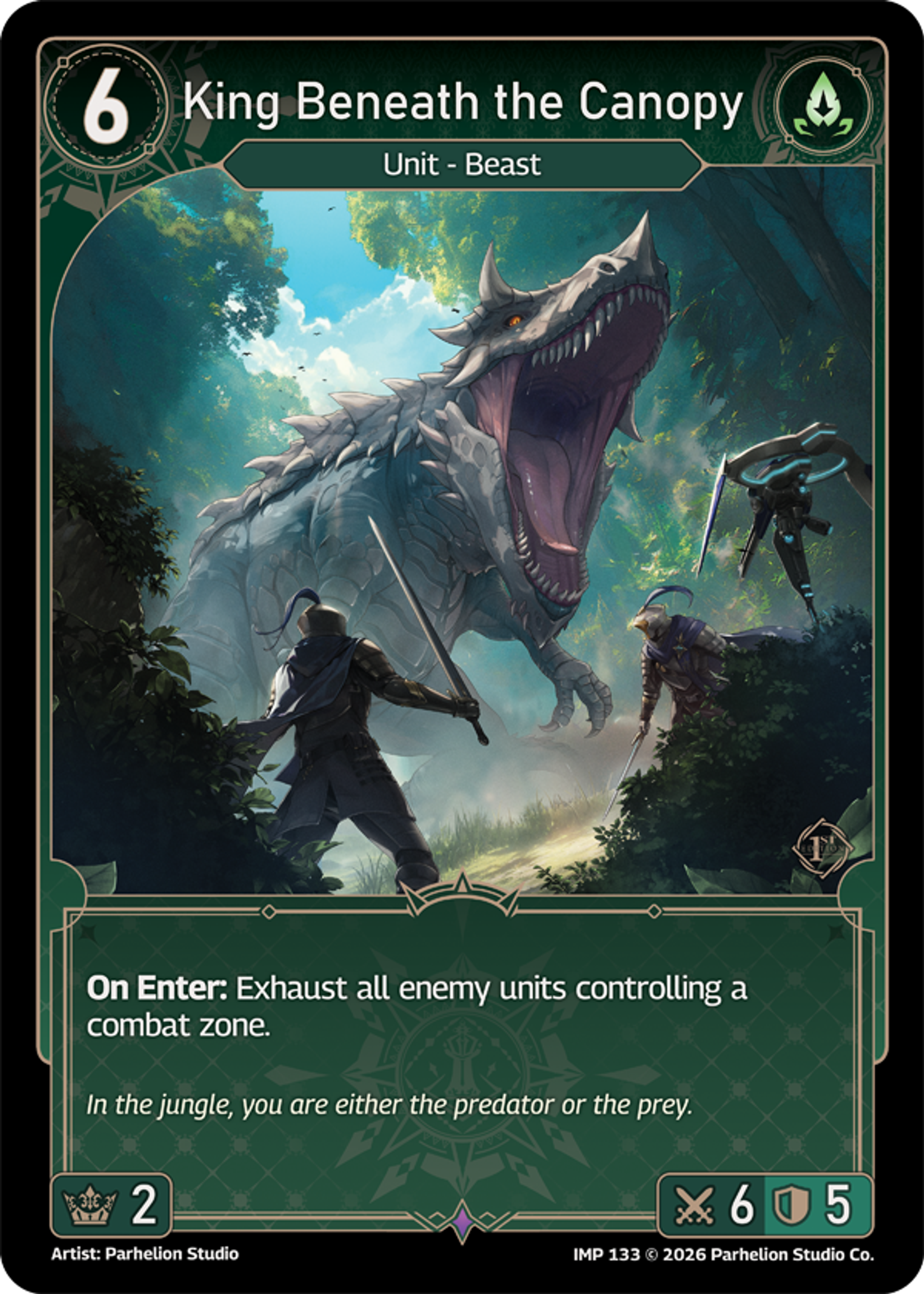 King Beneath the Canopy — Imperion 1st Ed — Echoes of Astra