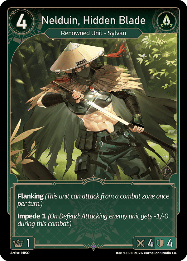 Nelduin, Hidden Blade — Imperion 1st Ed — Echoes of Astra
