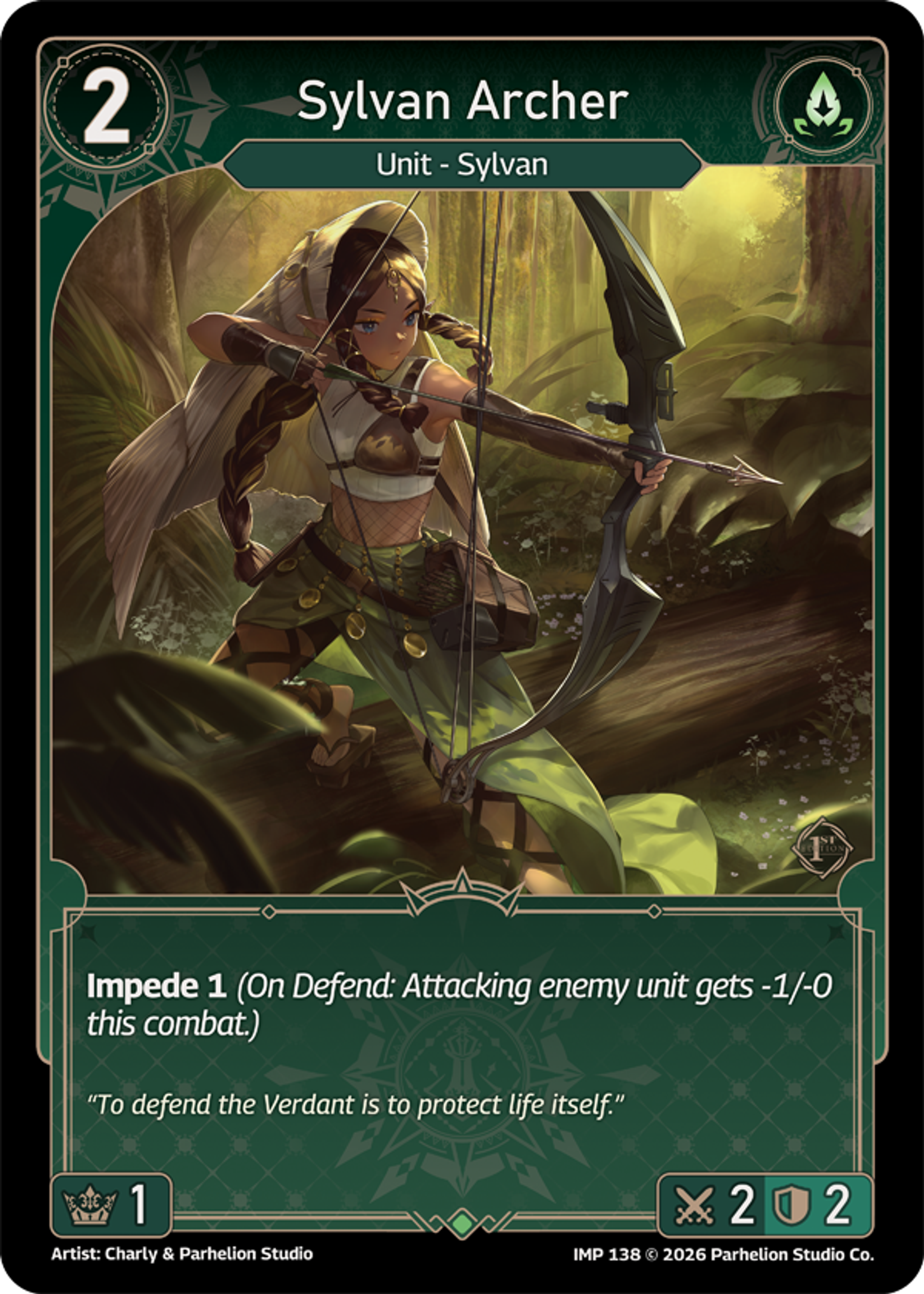 Sylvan Archer — Imperion 1st Ed — Echoes of Astra
