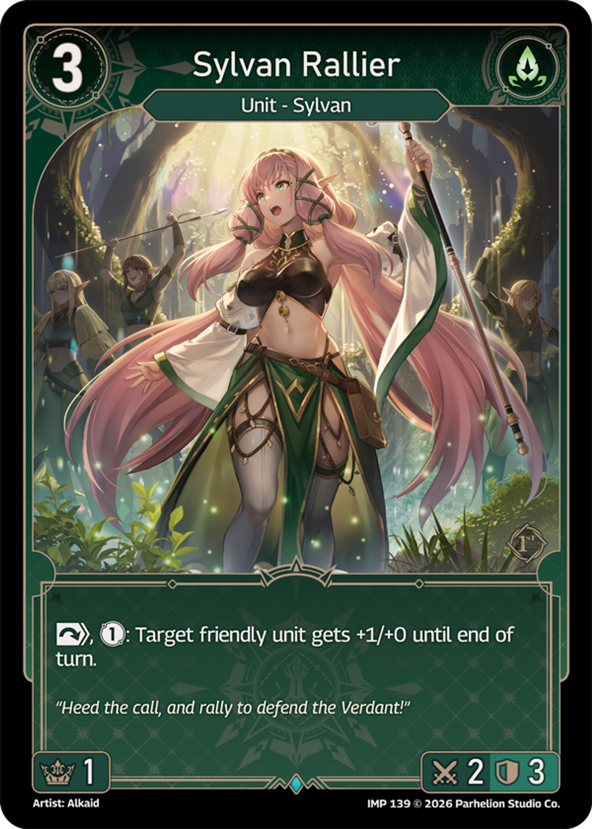 Sylvan Rallier — Imperion 1st Ed — Echoes of Astra