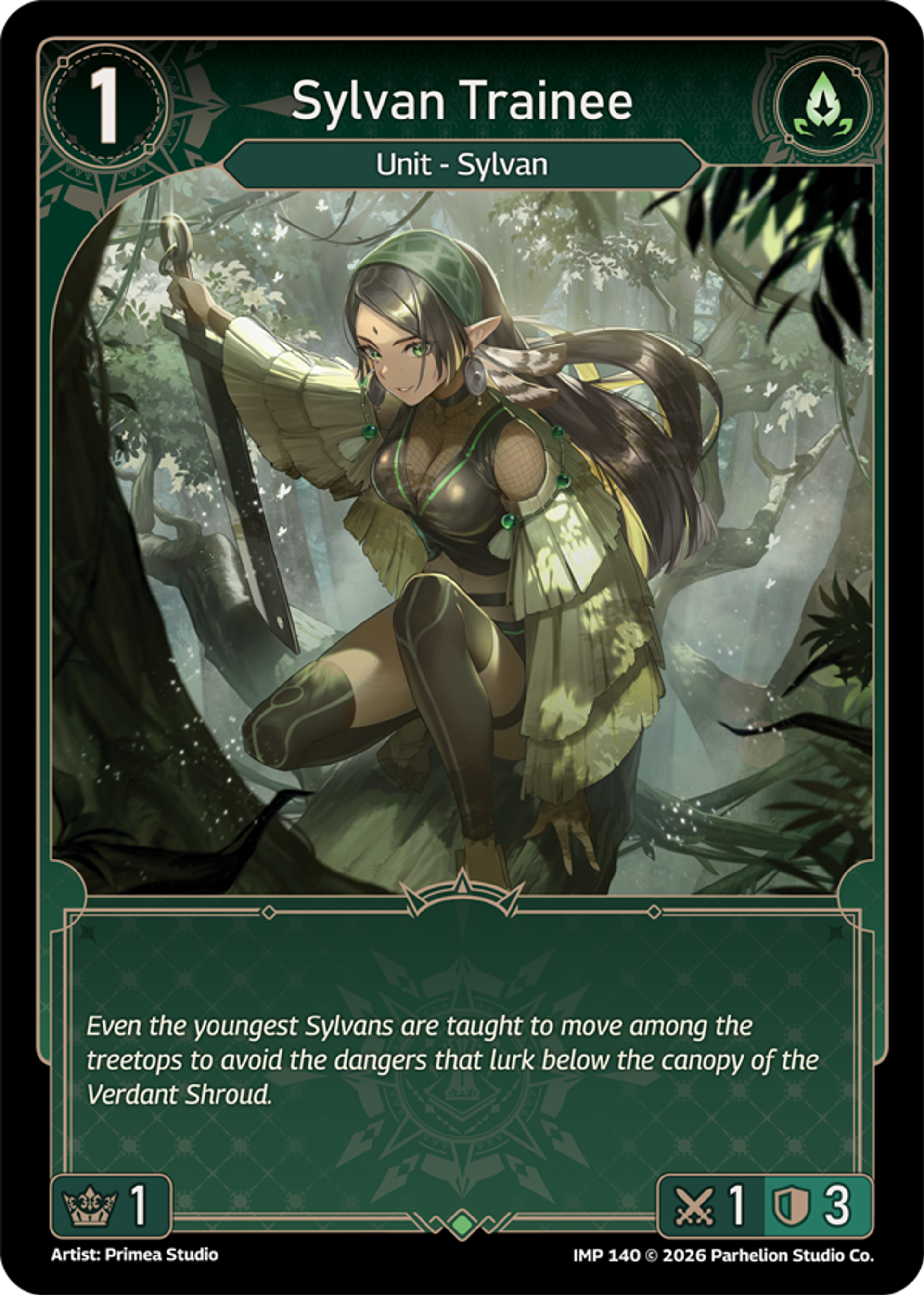 Sylvan Trainee — Imperion — Echoes of Astra