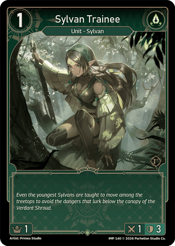 Sylvan Trainee — Imperion 1st Ed — Echoes of Astra